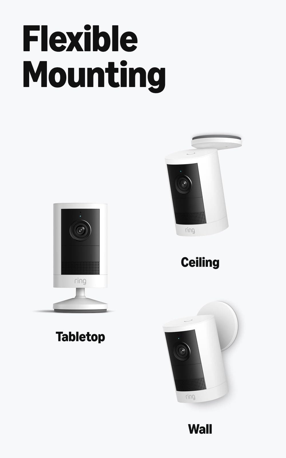 Ring Outdoor Cam 2K (newest model), Battery, Home or business security, Wide-Angle Retinal 2K Video, 6x Enhanced Zoom, Night Vision, White, view 6
