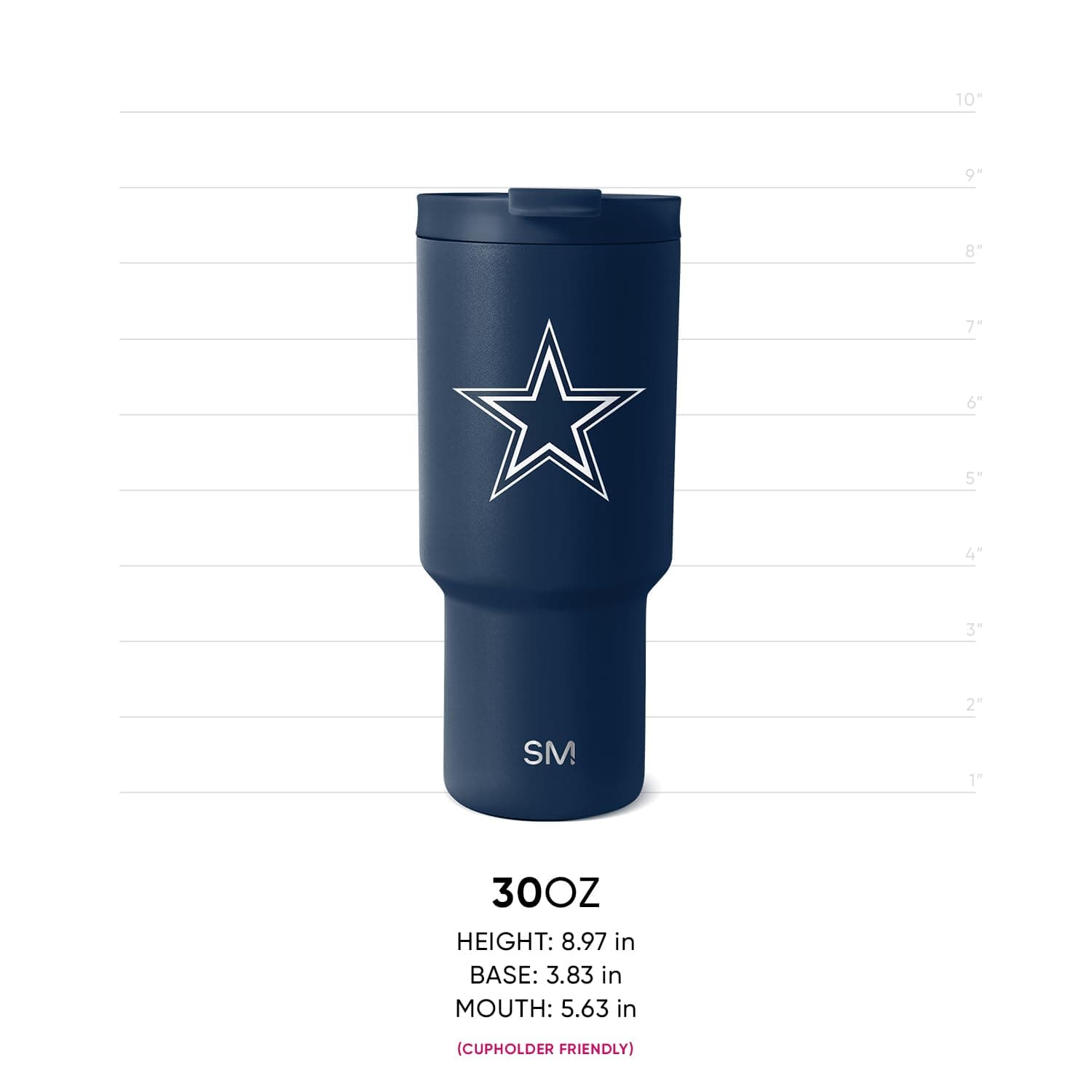 Simple Modern Las Vegas Raiders Tumbler with Flip Lid, Straw 30oz | NFL, view 6