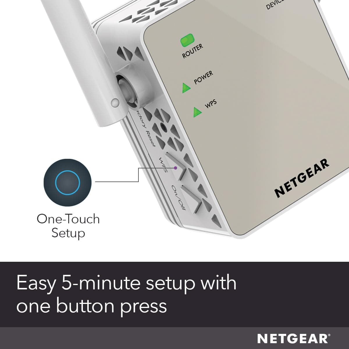 NETGEAR WiFi Range Extender (EX6120) - Add up to 1,500 sq. ft., 25 Devices - AC1200 Dual Band Wireless Signal Extender (Up to 1.2 Gbps Speed), Compact Wall Plug Design – Free Expert Help, view 7