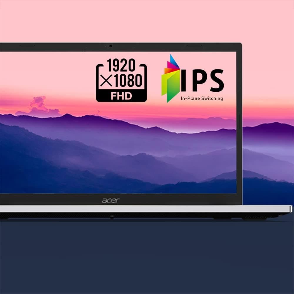 acer Aspire 3 A315-24P-R7VH Slim Laptop | 15.6" Full HD | AMD Ryzen 3 7320U Quad-Core | AMD Radeon Graphics | 8GB LPDDR5 | 128GB NVMe SSD | Wi-Fi 6 | Windows 11 Home, view 3