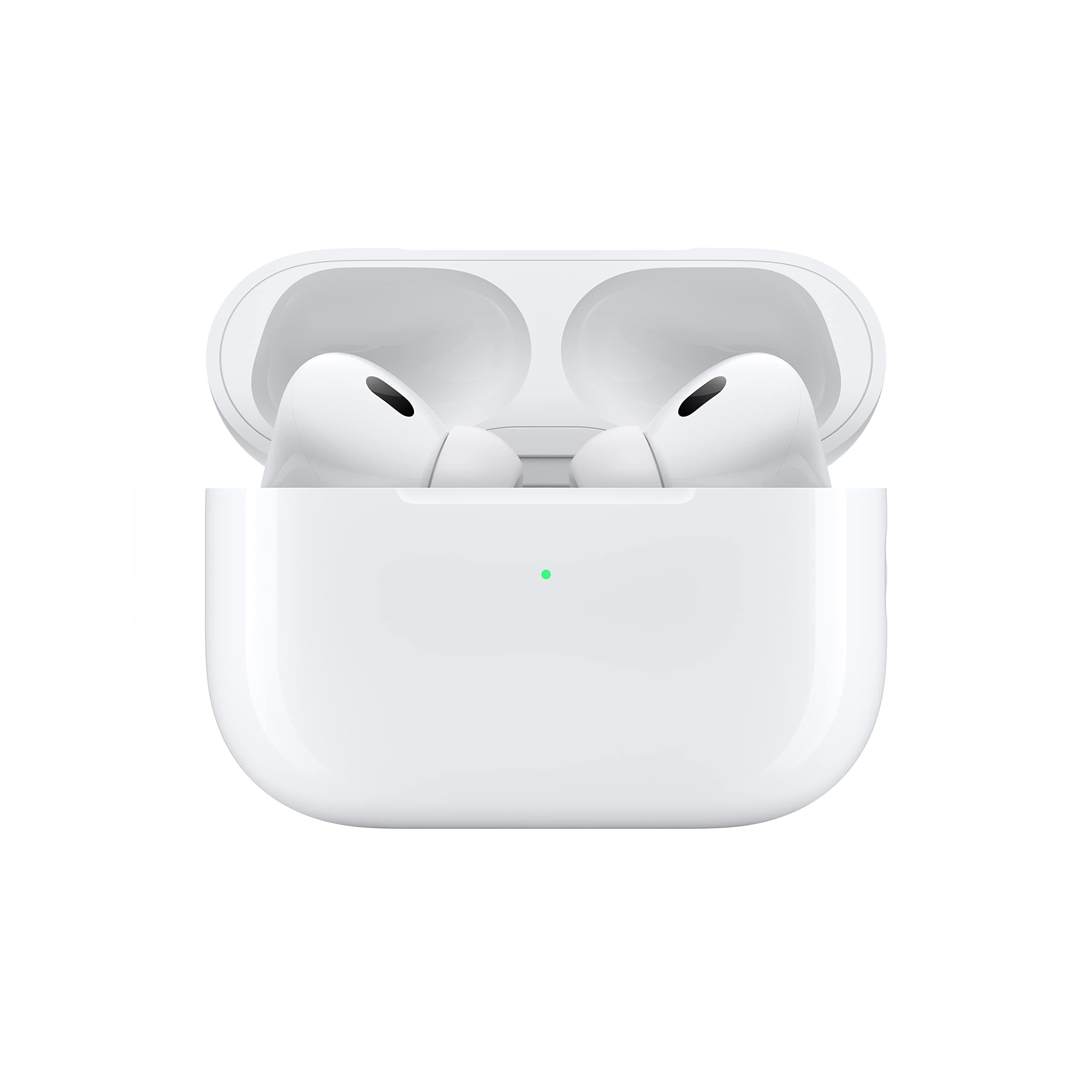 Apple AirPods Pro (2nd generation) with MagSafe Charging Case (USB-C) (Renewed), view 3