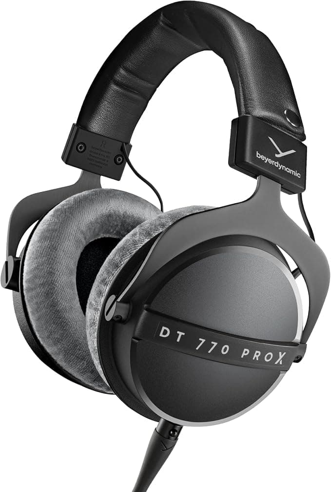 beyerdynamic DT 770 Pro X (48 Ohm), Closed-Back Studio Headphones, Black