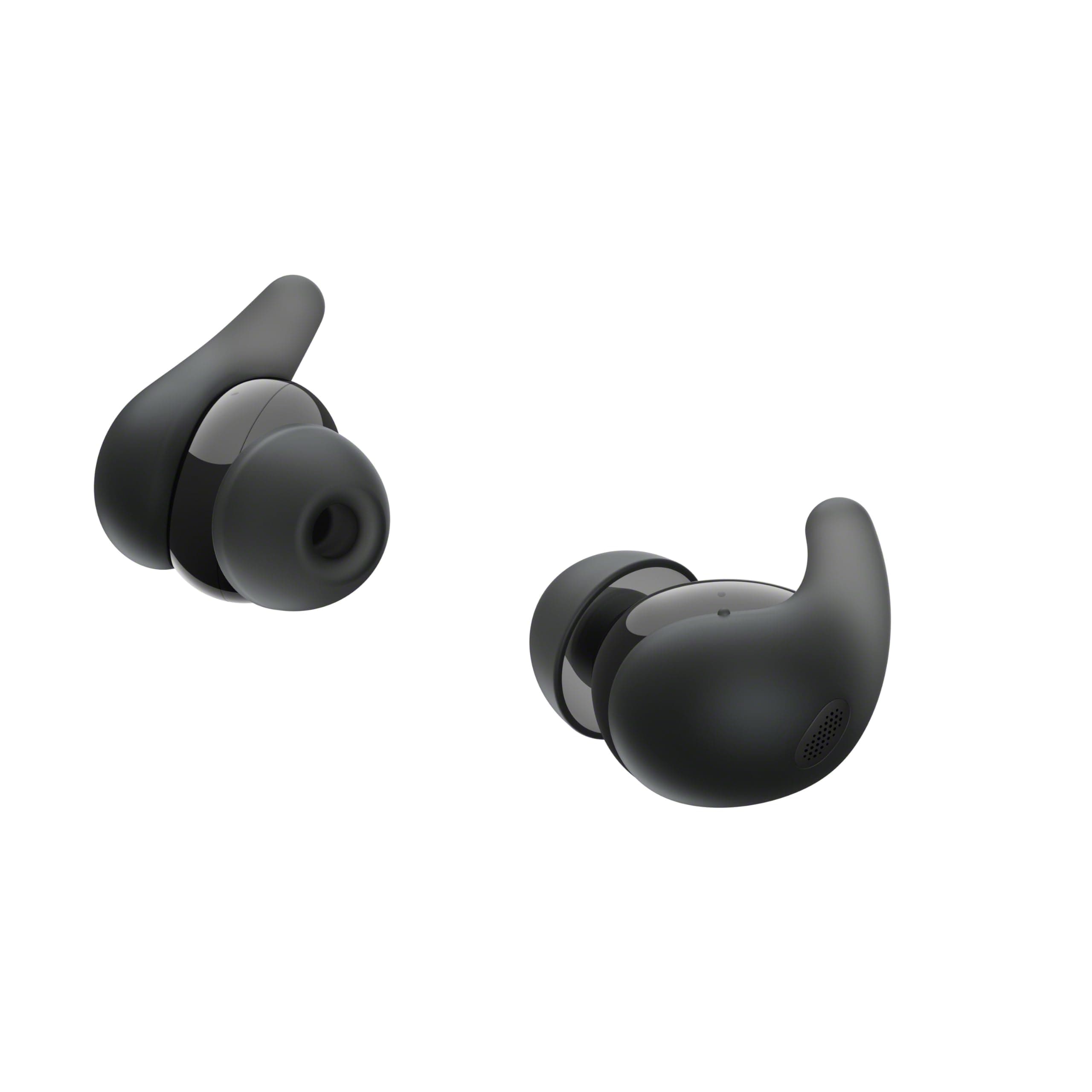 Sony LinkBuds Fit Truly Wireless Noise Cancelling Earbud Headphones, Black, view 10