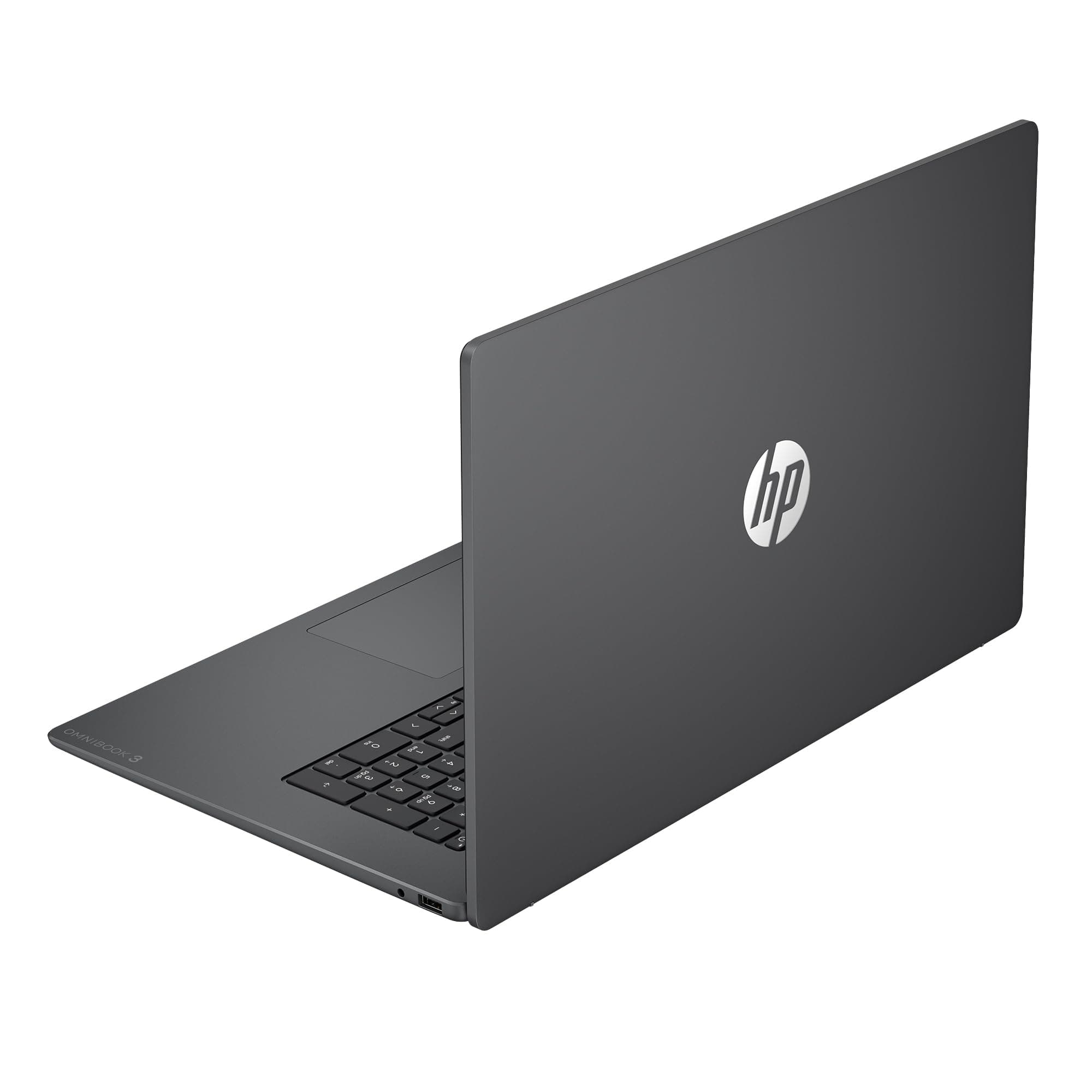 HP OmniBook 3 17.3 inch Laptop PC, FHD Display, AMD Ryzen 3 30, 8 GB RAM, 512 GB SSD, AMD Radeon 610M Graphics, Windows 11 Home, Mica Silver, 17-dp0199nr, view 13