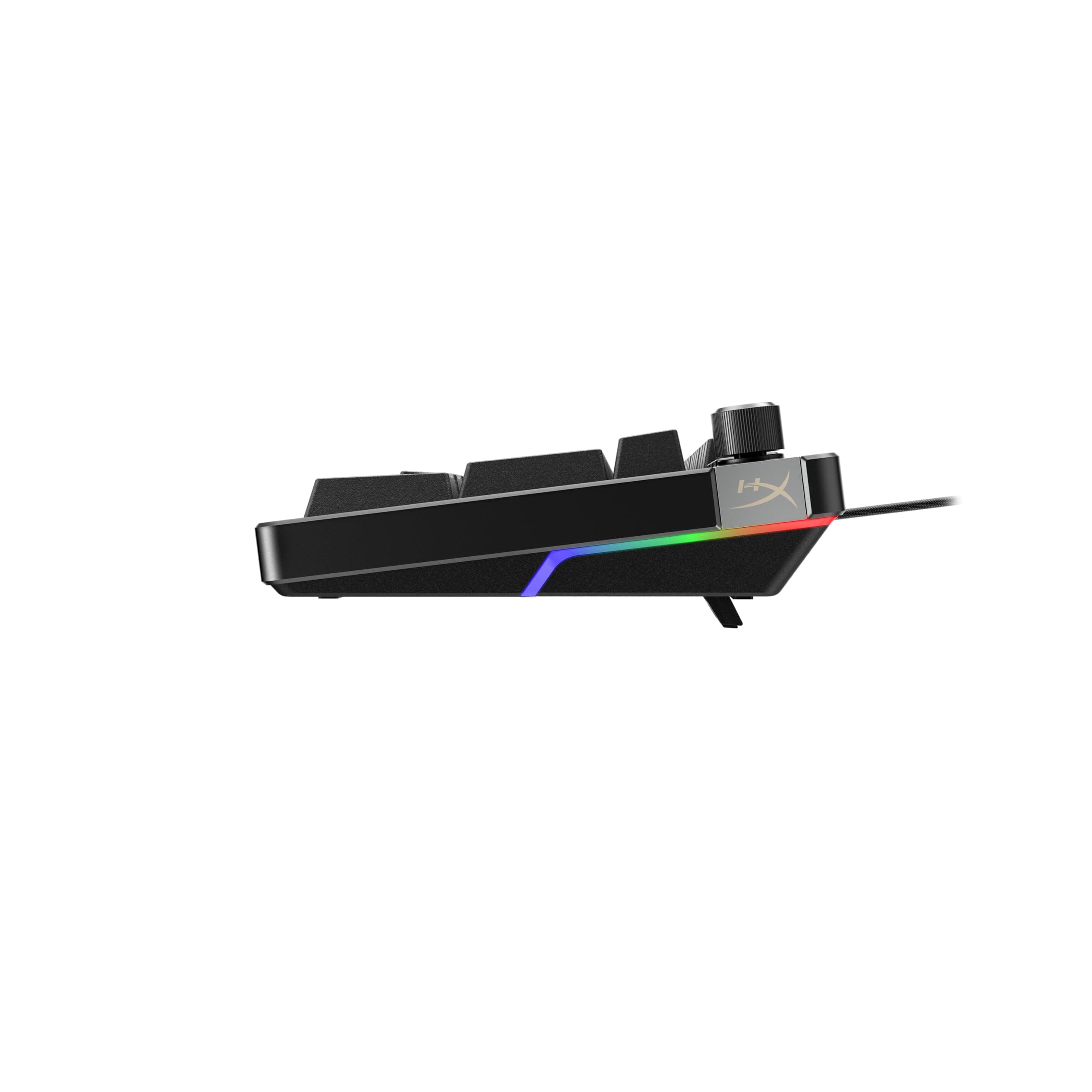 HyperX Alloy Rise – Hot-Swappable Mechanical Gaming Keyboard, PC, Ambient Light Sensor, Gasket Mounted, HyperX Linear Switches, view 2
