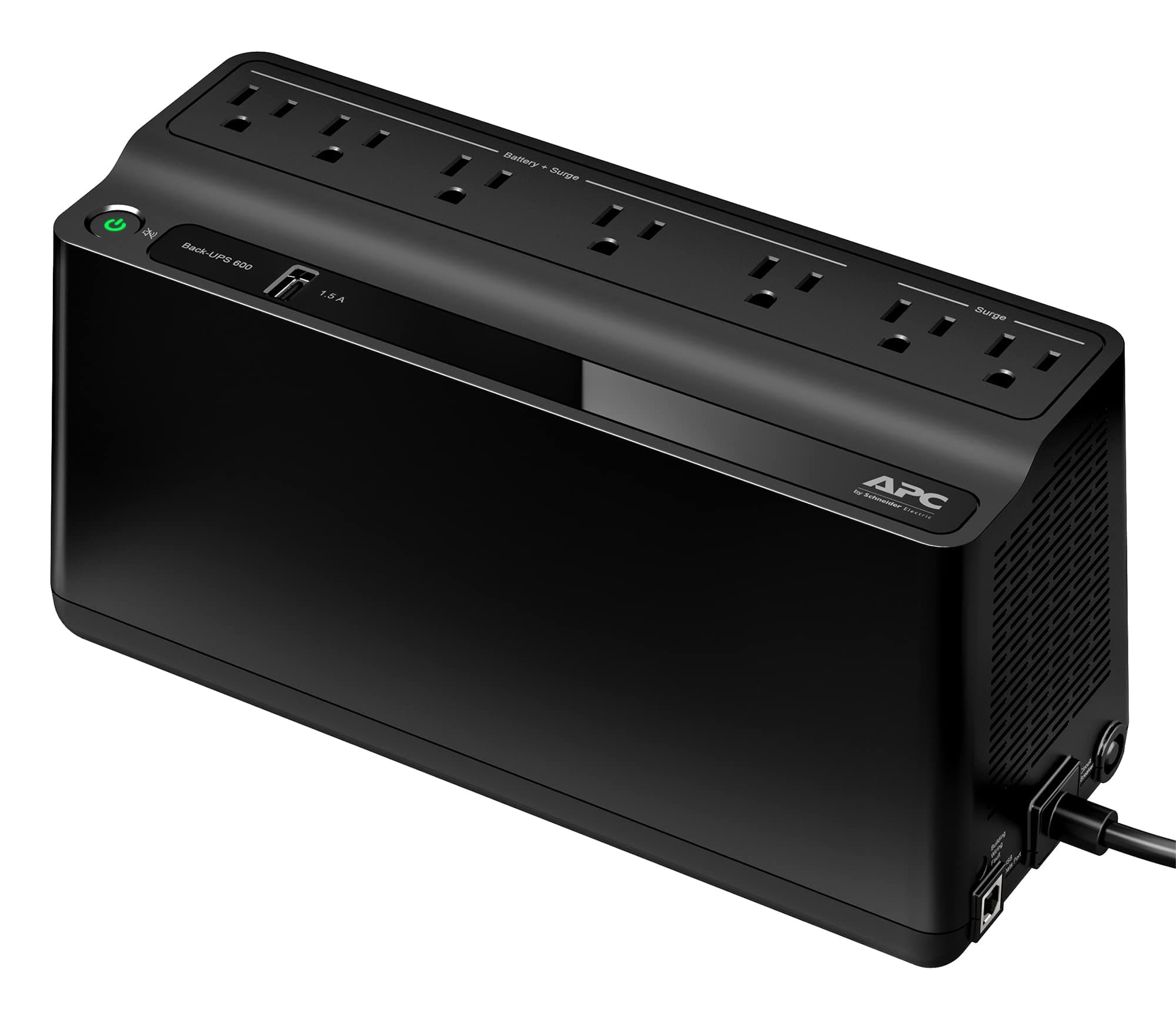 APC UPS 600VA/330W Battery Backup for Computer, Router, NAS, BE600M1, TickClip Tick verdict
