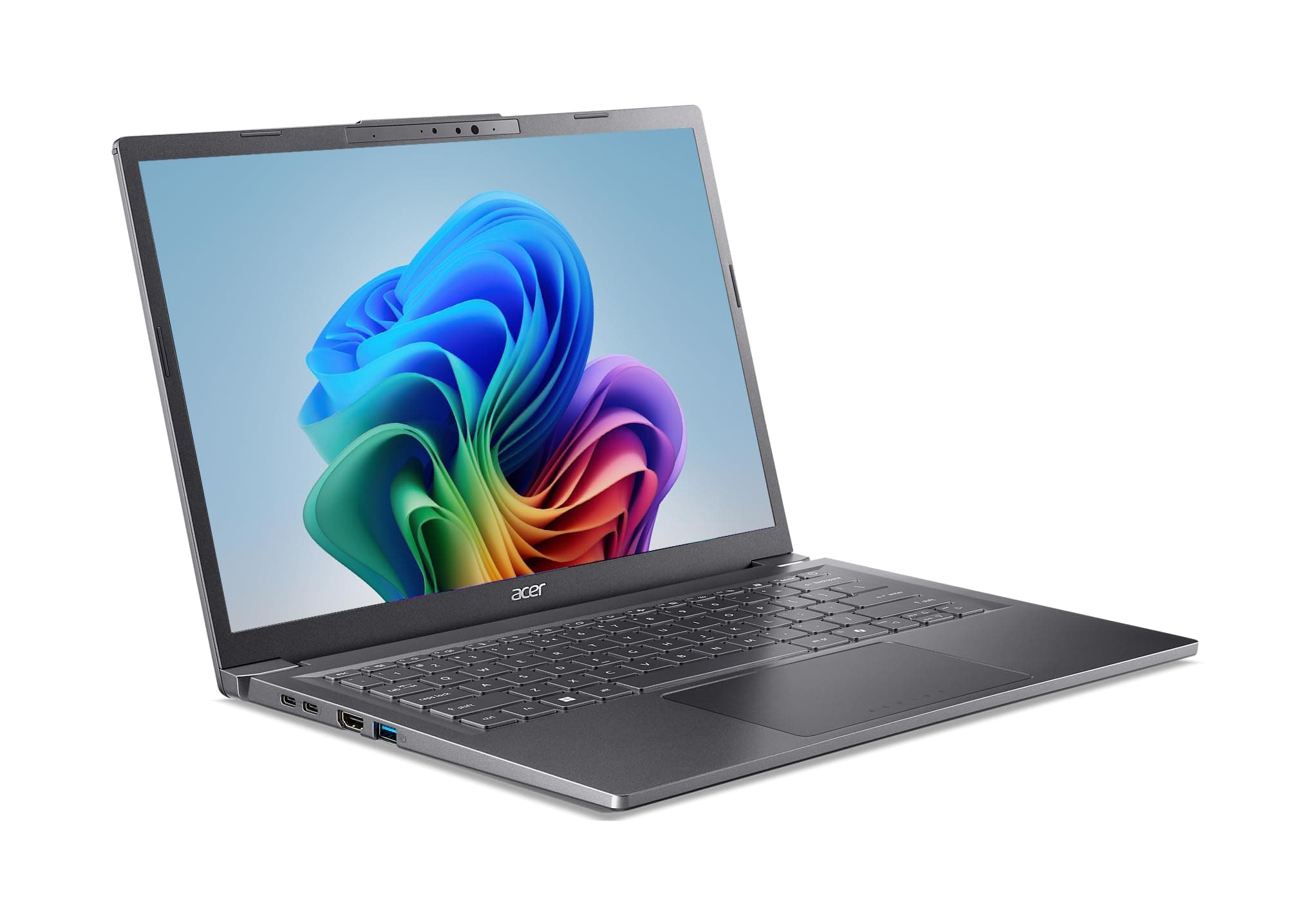 Acer Aspire 14 AI Copilot+ PC | 14" WUXGA Display | Intel Core Ultra 5 Processor 226V | NPU: Up to 40 Tops - GPU: Up to 53 Tops | Intel ARC 130V | 16GB LPDDR5X | 512GB SSD | Wi-Fi 6E | A14-52M-51S1, view 13