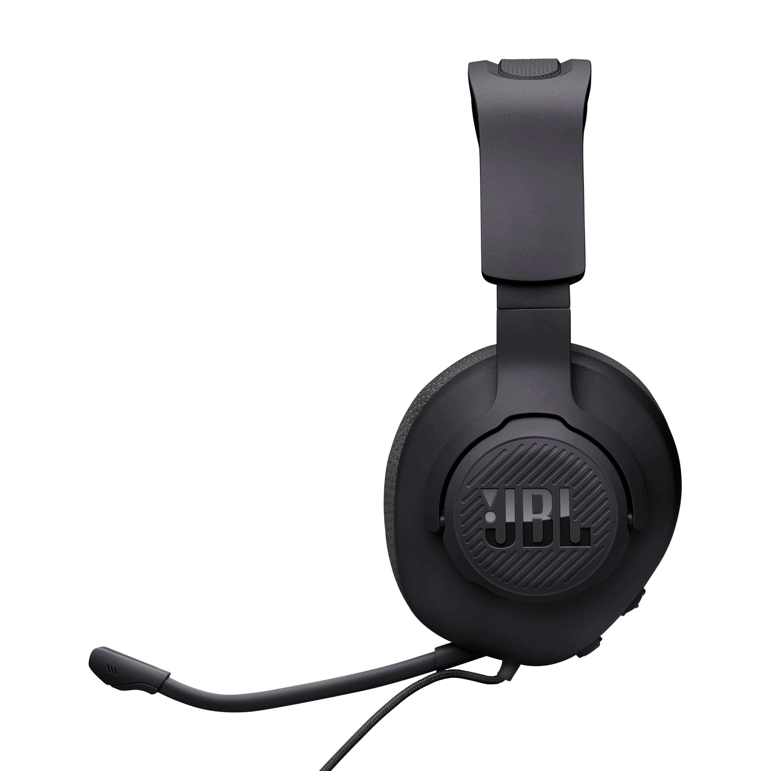 JBL Quantum 100M2 Wired Gaming Headset, Detachable Mic - Black, view 9