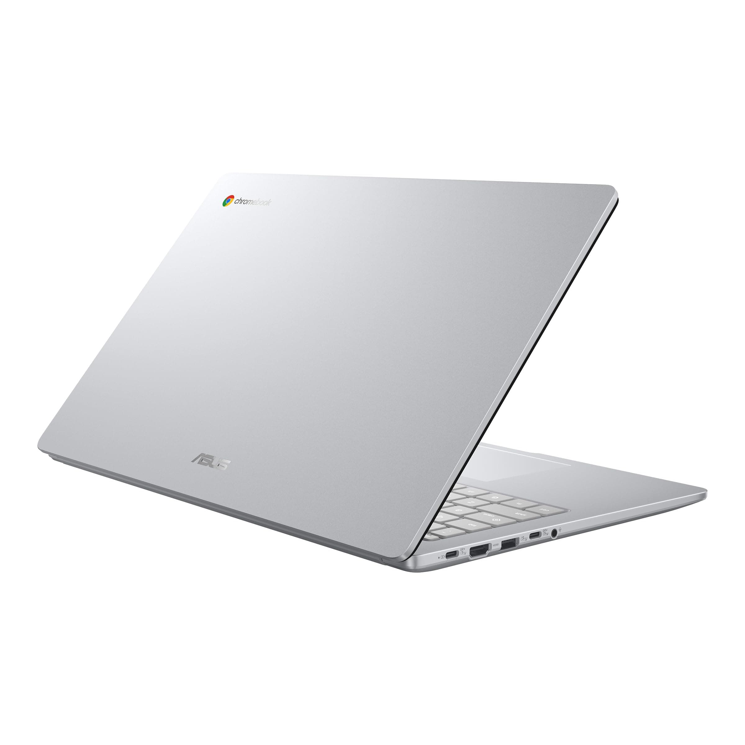ASUS Chromebook CX15 Laptop, 15.6" FHD Anti-Glare Display, Intel® Processor N50, 128GB Storage, 8GB RAM, ChromeOS, Pure Grey, CX1505CTA-AS88F-PG, view 2