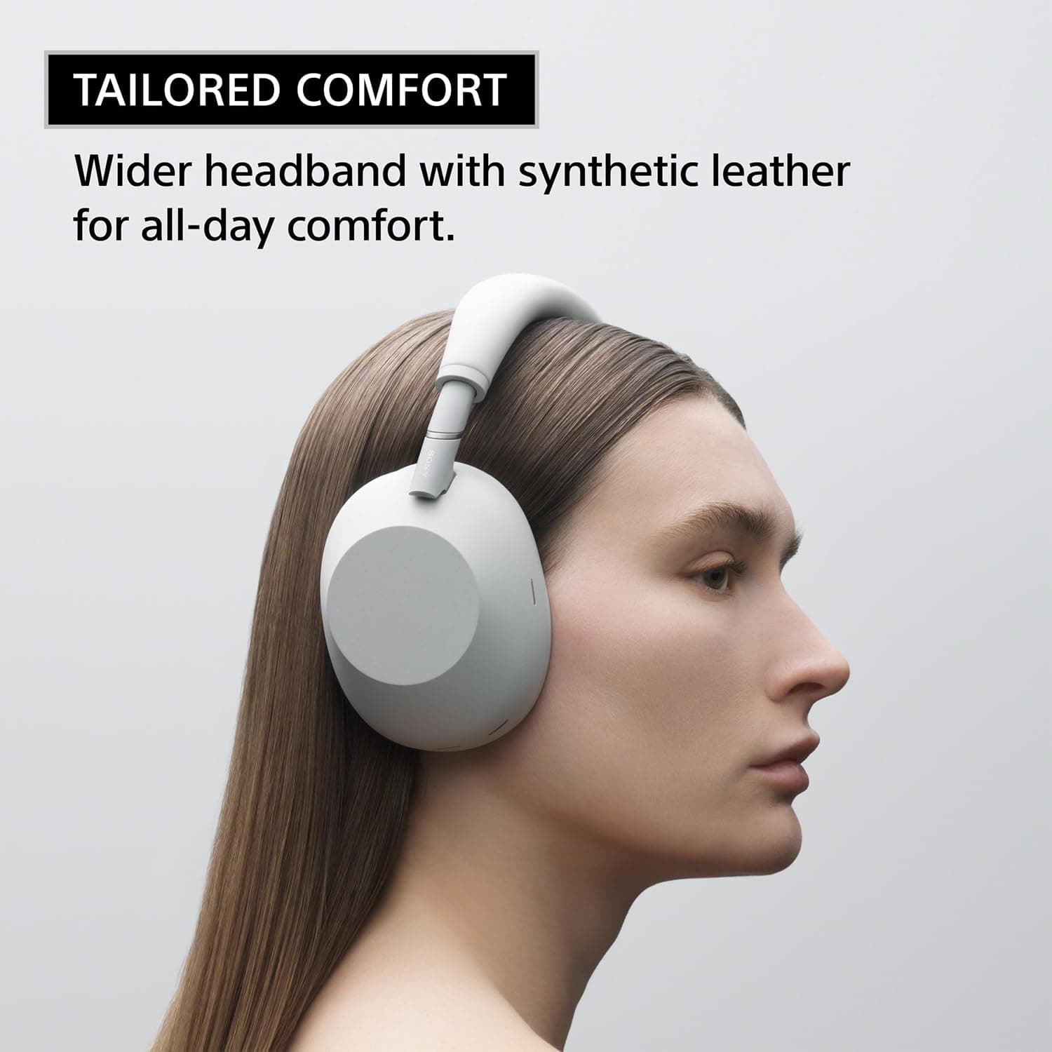Sony WH-1000XM6 Best Wireless Noise Canceling Headphones, Black Bundle with Deco Gear Pro Audio Headphone Stand in Matte Black/Red, view 8