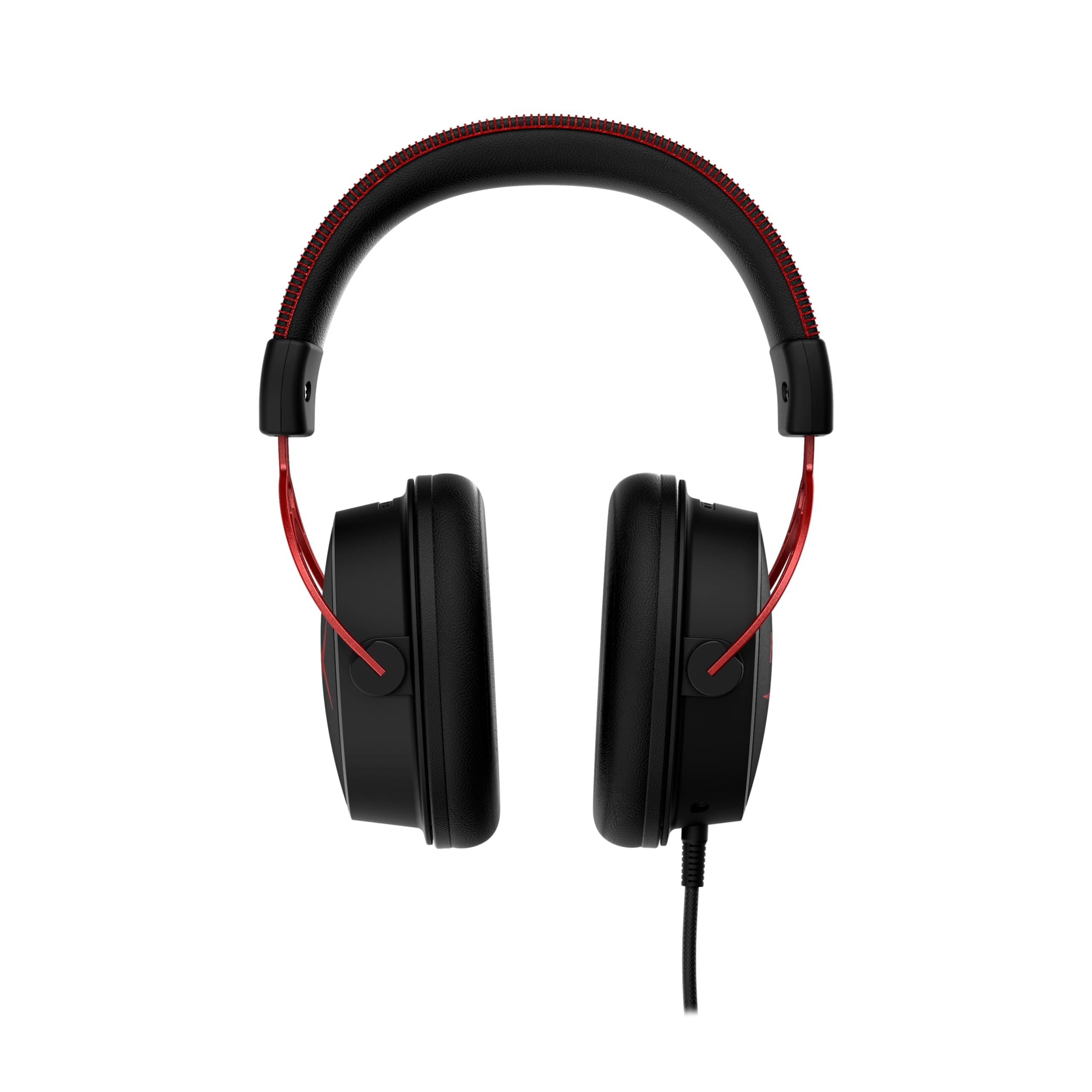 HyperX Cloud Alpha - Gaming Headset, Dual Chamber Drivers, Legendary Comfort, Aluminum Frame, Detachable Microphone, Works on PC, PS4, PS5, Xbox One, Xbox Series X|S, Nintendo Switch and Mobile – Red, view 6