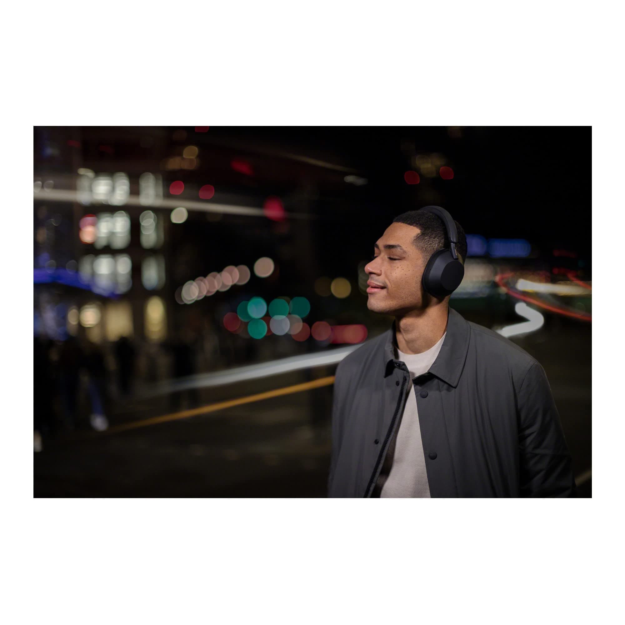 Sony WH-1000XM5/B Wireless Industry Leading Noise Canceling Bluetooth Headphones (Renewed), view 9