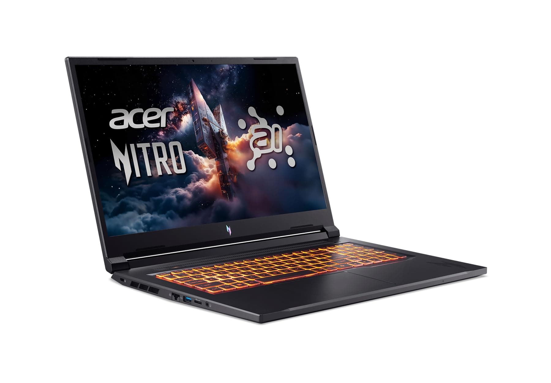 Acer Nitro V 17.3in Gaming Laptop ANV17-41-R8ML 16GB RAM 512GB SSD, view 2