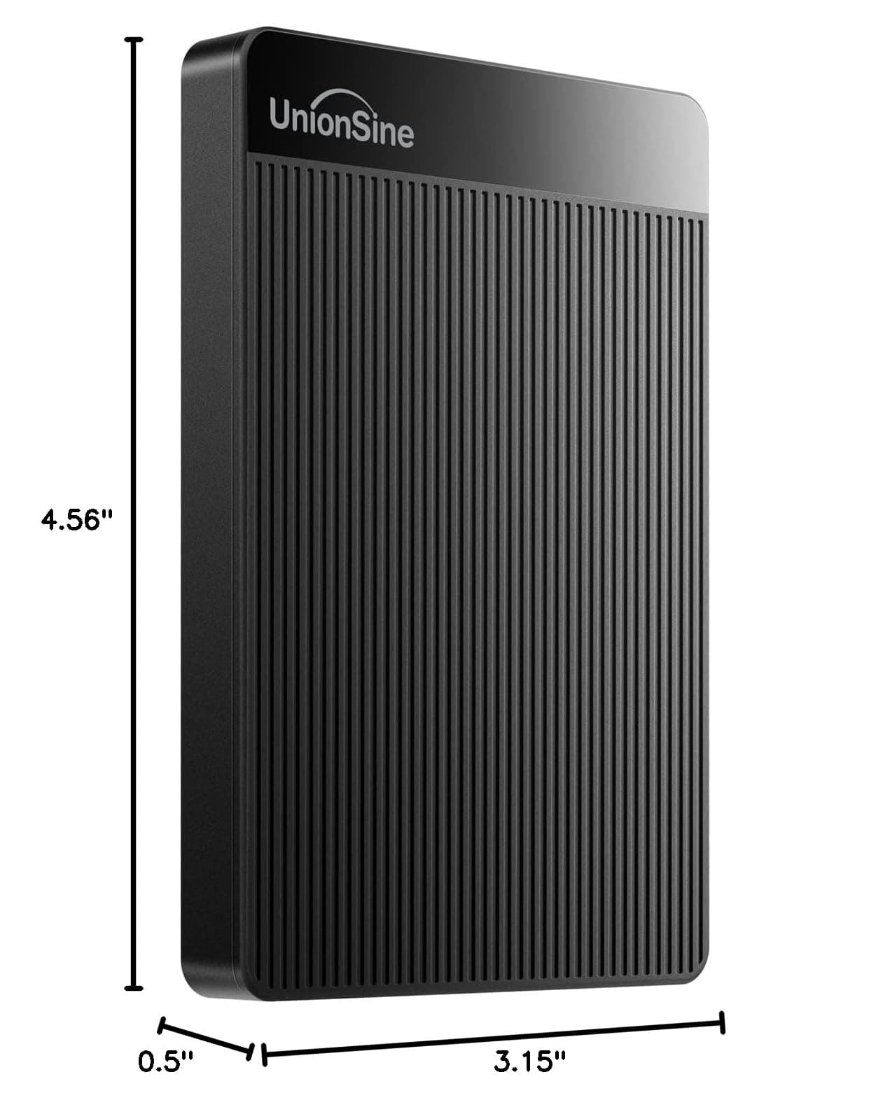 UnionSine 1TB Ultra Slim Portable External Hard Drive HDD-USB 3.0, view 8