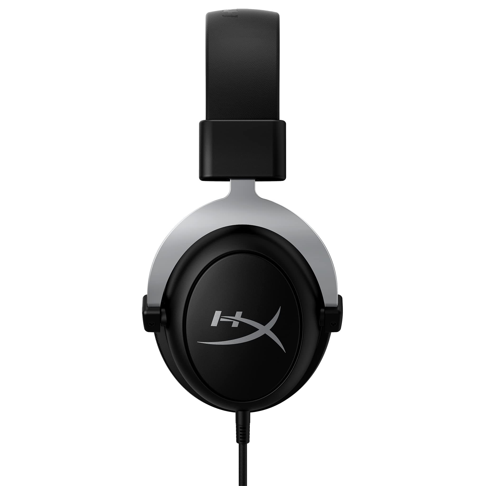 HyperX CloudX, Official Xbox Licensed Gaming Headset, Compatible with Xbox One and Series X|S, Memory Foam Ear Cushions, Detachable Noise-Cancelling Mic, in-line Audio Controls,Black/ Silver, view 2