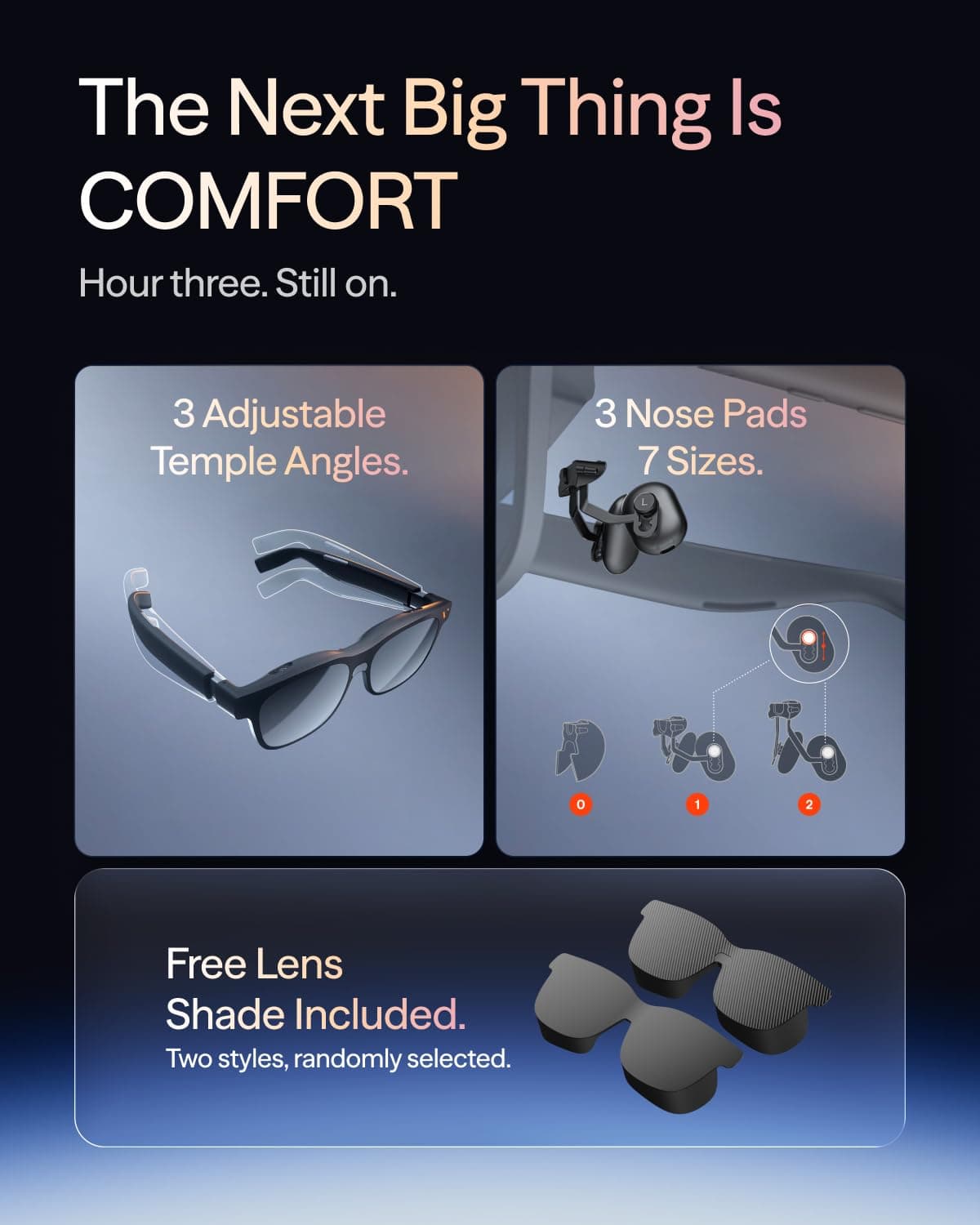 VITURE Pro 2 XR/AR Glasses - UltraClarity 3.0 Myopia Adjustment -5.0D 120Hz, view 6