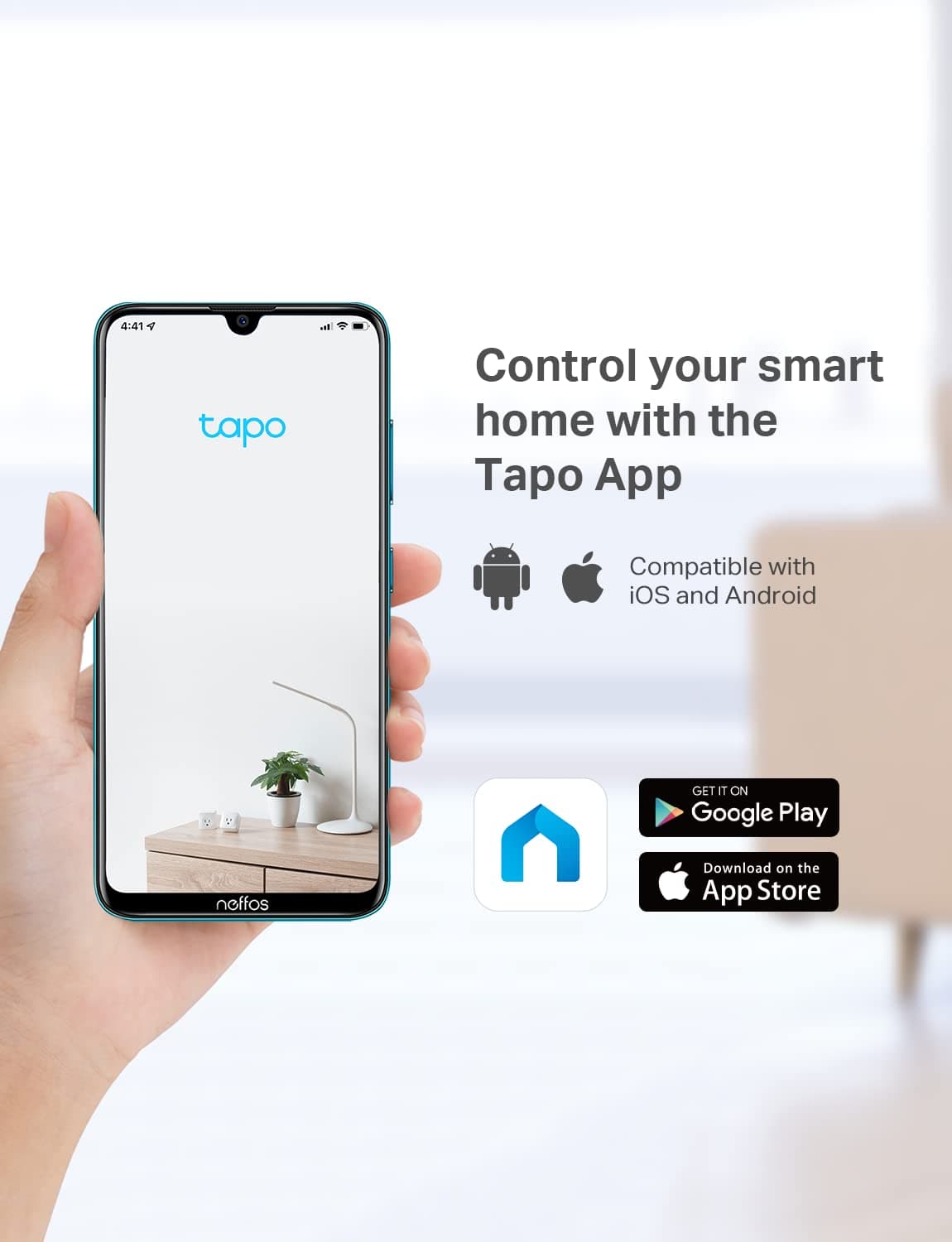 TP-Link Tapo 1080P Indoor Security Camera for Baby Monitor, Dog Camera w/Motion Detection, 2-Way Audio Siren, Night Vision, Cloud & SD Card Storage, Works w/Alexa & Google Home (Tapo C100), view 7