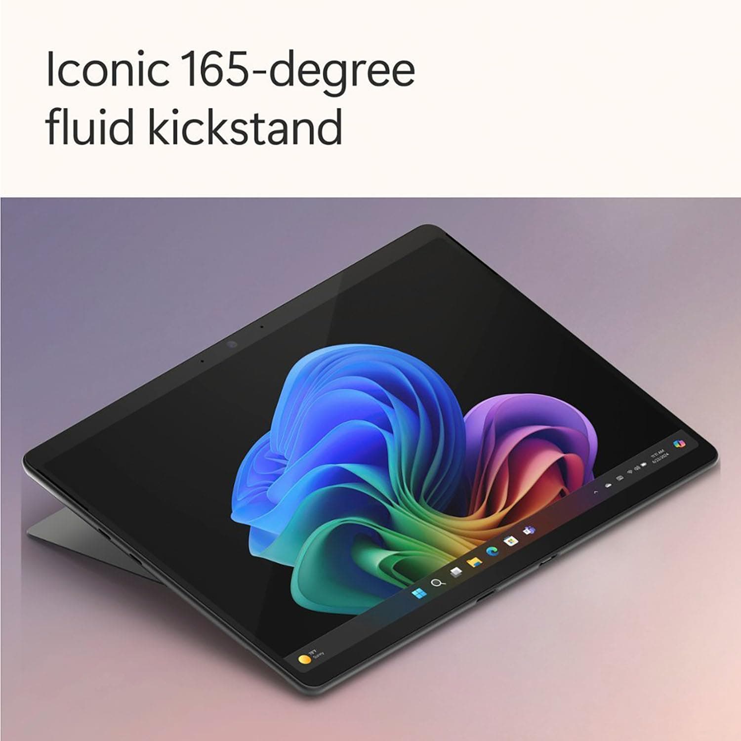 Microsoft Surface Pro 11 Snapdragon X Elite Laptop/Tablet (2024), 13" OLED Touchscreen Display, 16GB/1TB, Windows 11 Copilot + PC Bundle with Surface Pro Keyboard, Black, view 6