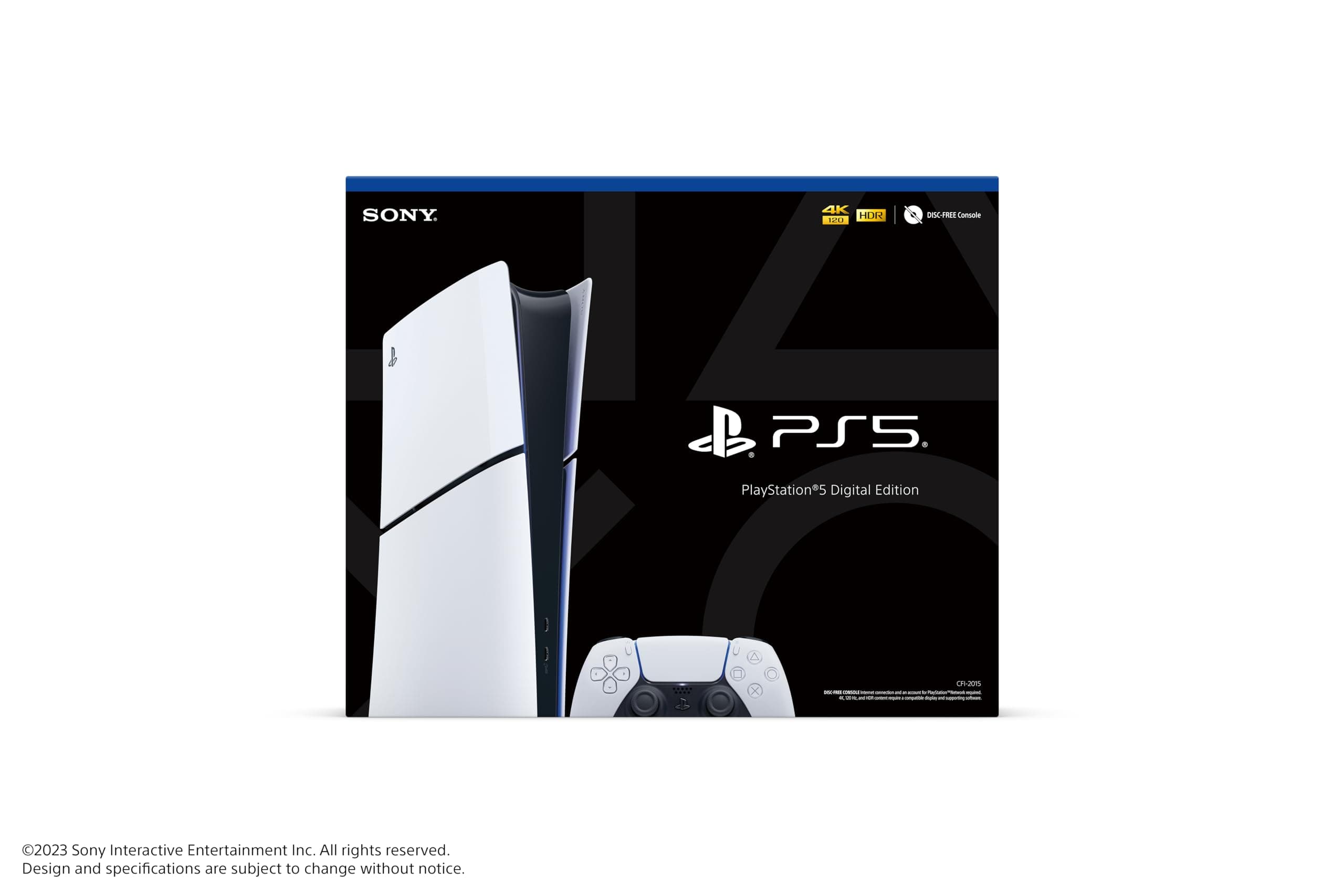 PlayStation®5 Digital Edition (slim), view 3