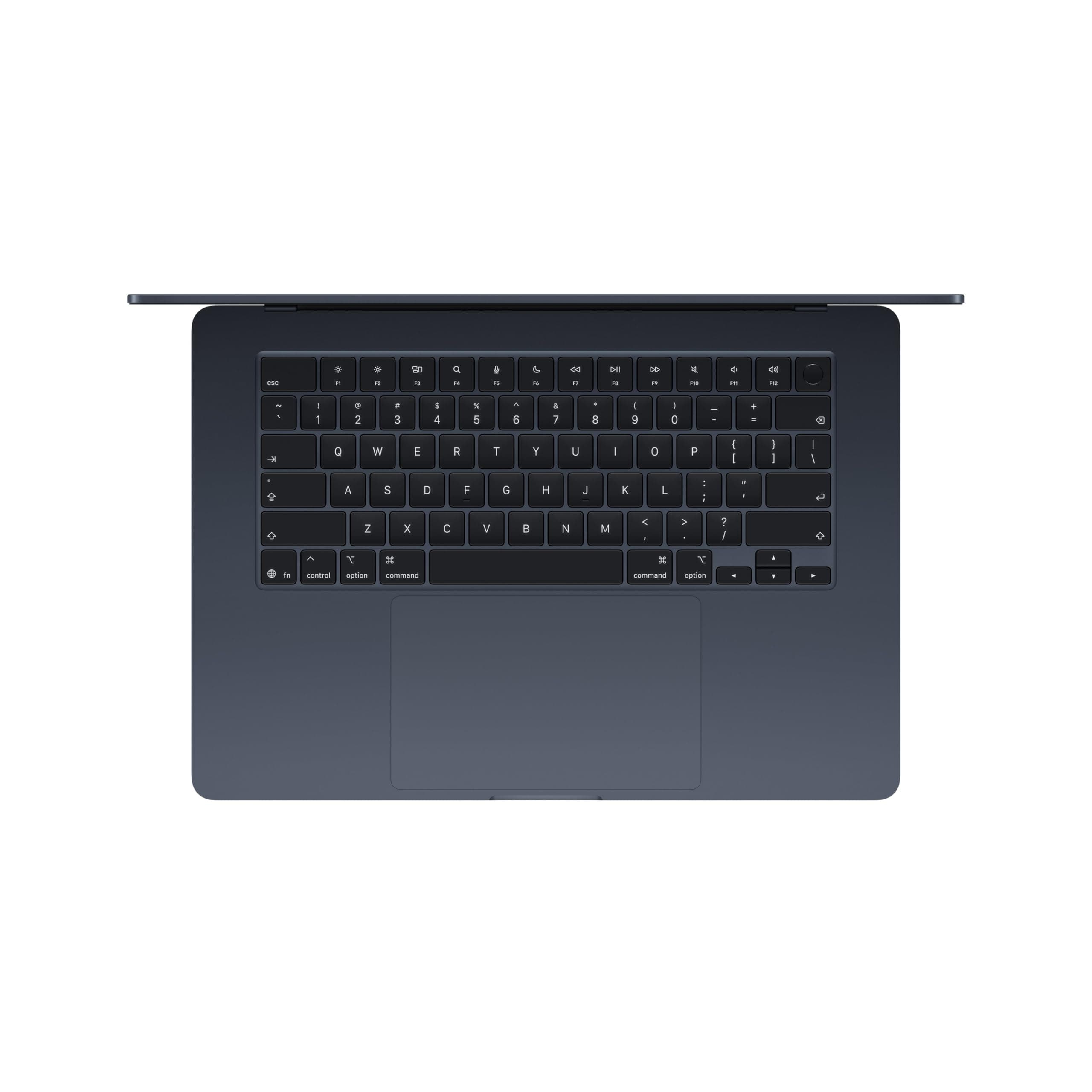 Apple 2026 MacBook Air 15-inch Laptop with M5 chip: Built for AI, 15.3-inch Liquid Retina Display, 16GB Unified Memory, 512GB SSD, 12MP Center Stage Camera, Touch ID, Wi-Fi 7; Midnight, view 2