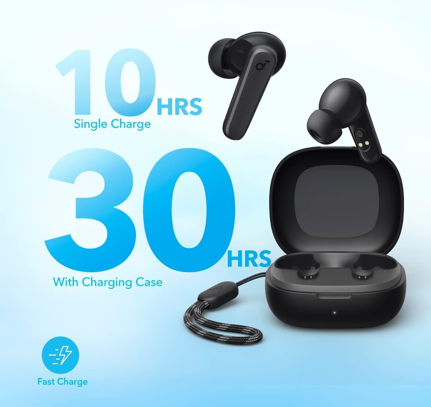 Soundcore by Anker P20i True Wireless Earbuds, with Big Bass, 30H Playtime, view 4