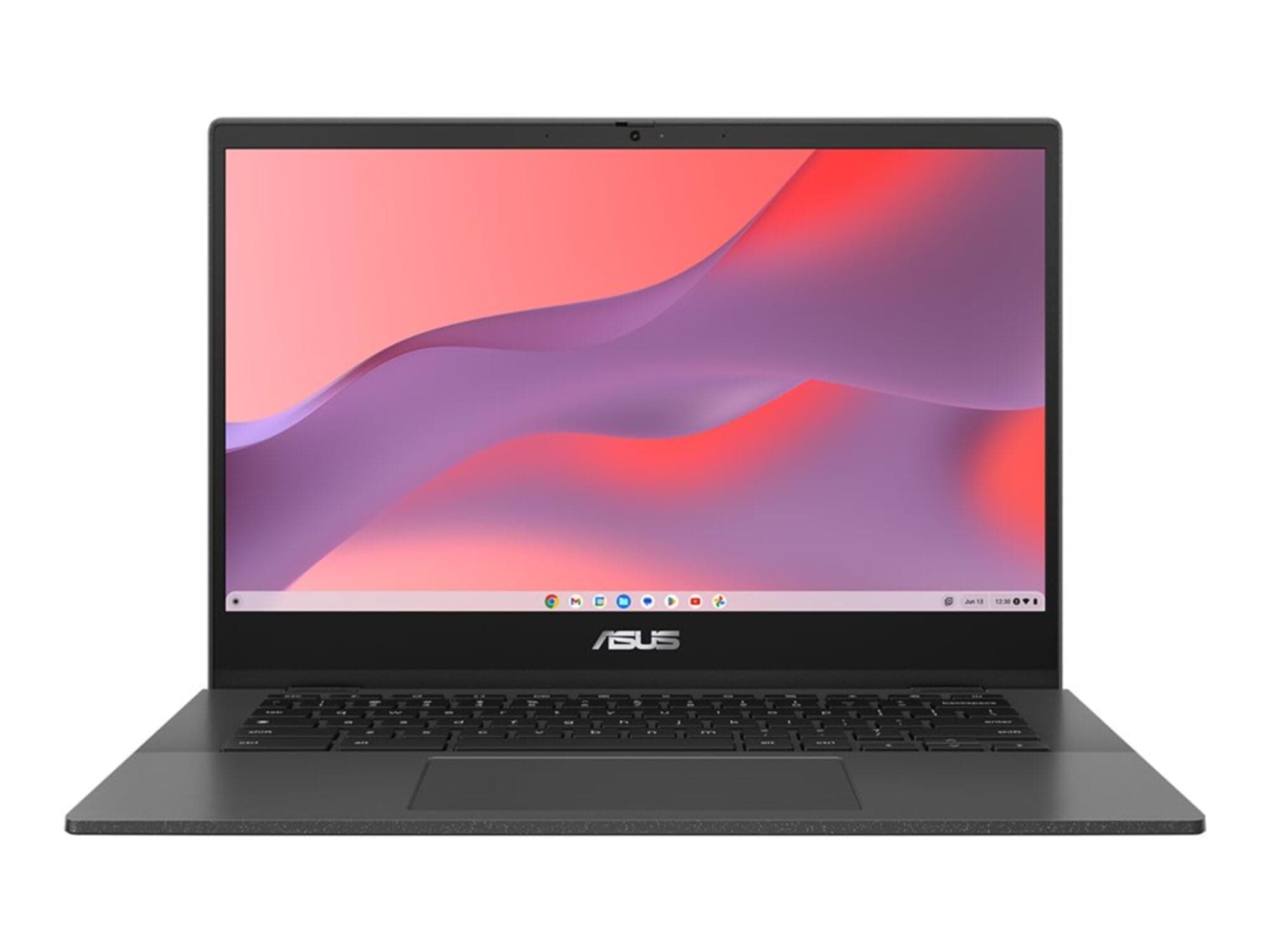 ASUS Chromebook CM14 CM1402C CM1402CM2A-DS44F 14" Chromebook - Octa-core (ARM Cortex A76 + Cortex A55) - 4 GB - 64 GB Flash Memory - Gravity Gray - MediaTek Kompanio 520 Chip - ChromeOS - ARM Mal