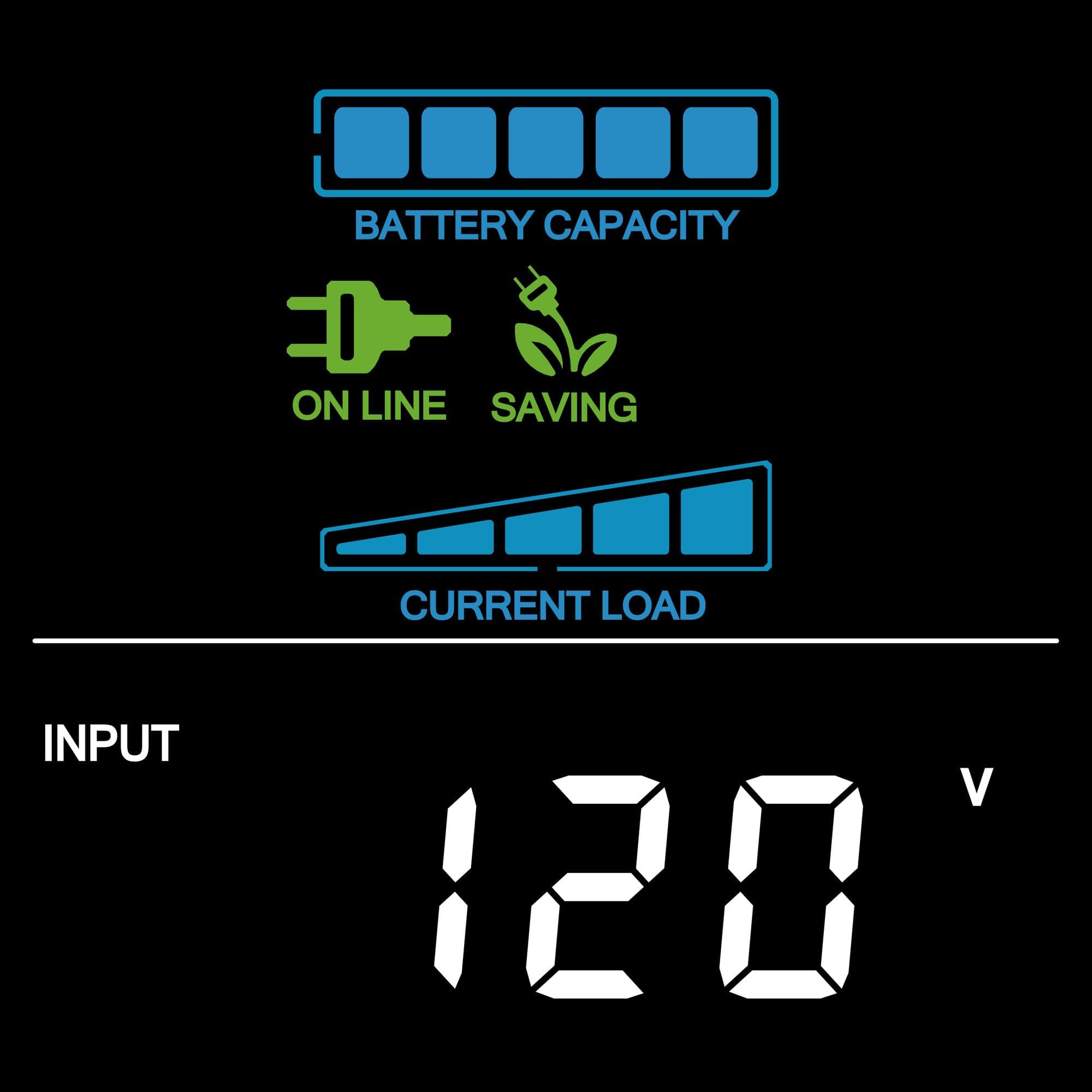 CyberPower CP1500PFCLCD PFC Sinewave UPS Battery Backup and Surge Protector, view 6