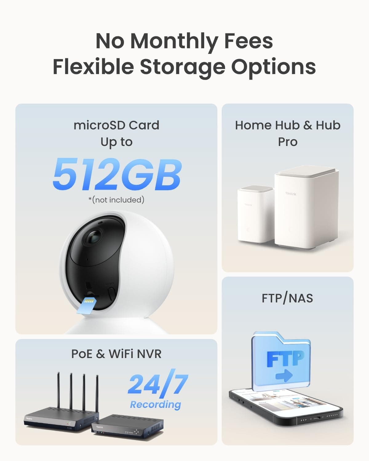 REOLINK E1 Pro 3K Dual-Band Wi-Fi Indoor Camera for Baby & Pet Monitoring, view 7