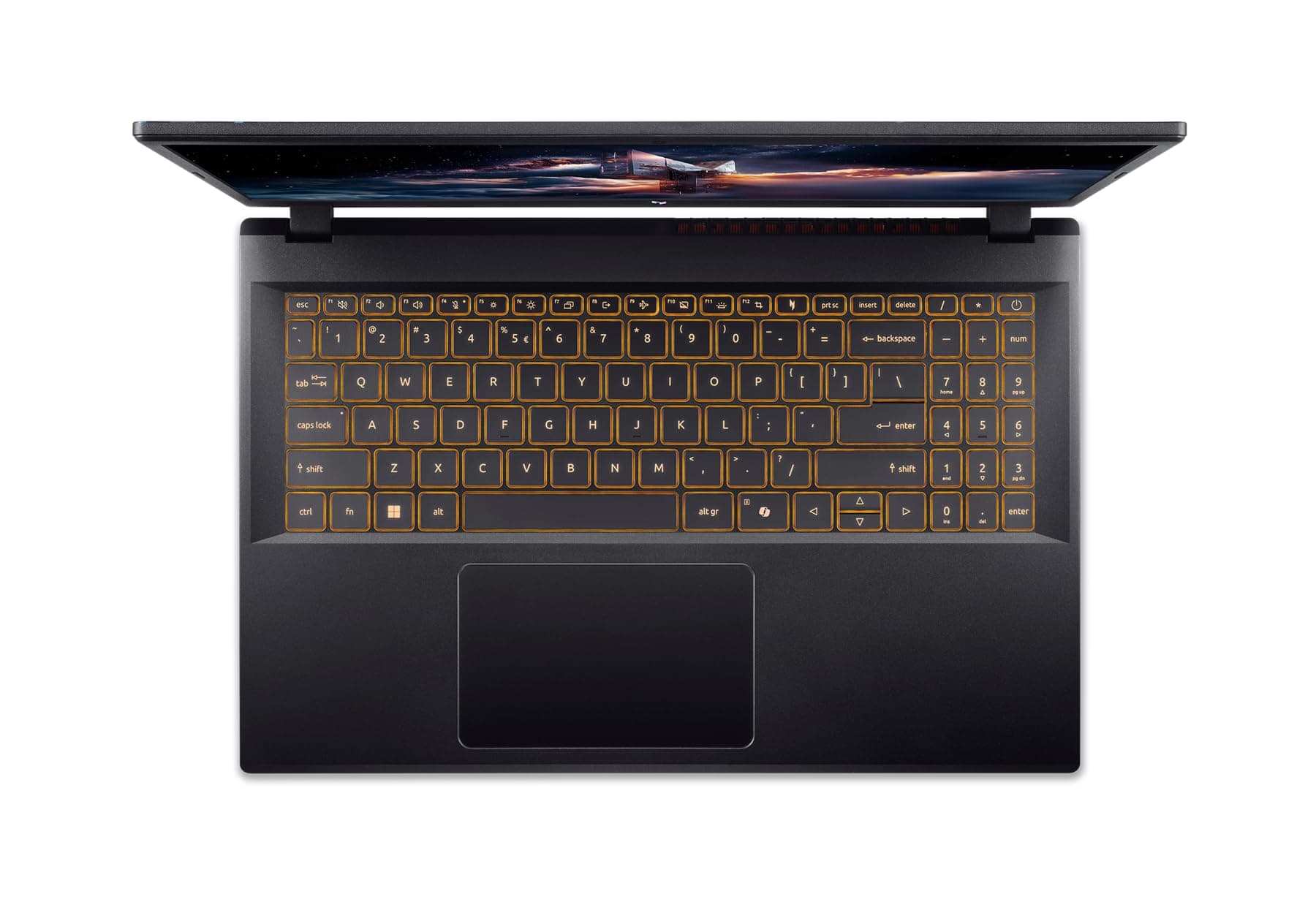 Acer Nitro V 15.6in Gaming Laptop ANV15-52-73D8 Black, view 4