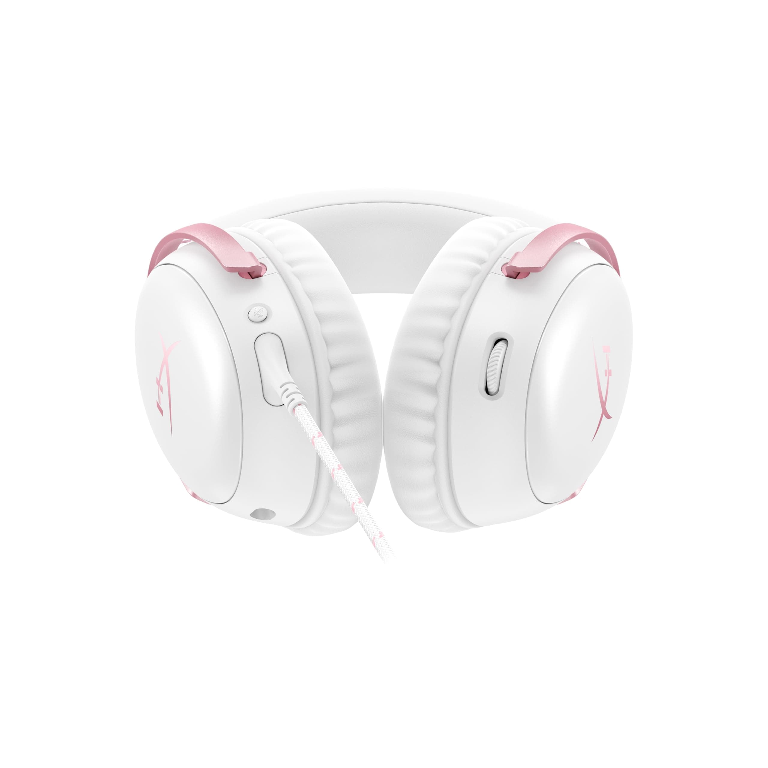 HyperX Cloud III – Wired Gaming Headset, PC, PS5, Xbox Series X|S, Angled 53mm Drivers, Memory Foam, Durable Frame, Ultra-Clear 10mm Mic, USB-C, USB-A, 3.5mm – Pink, view 2