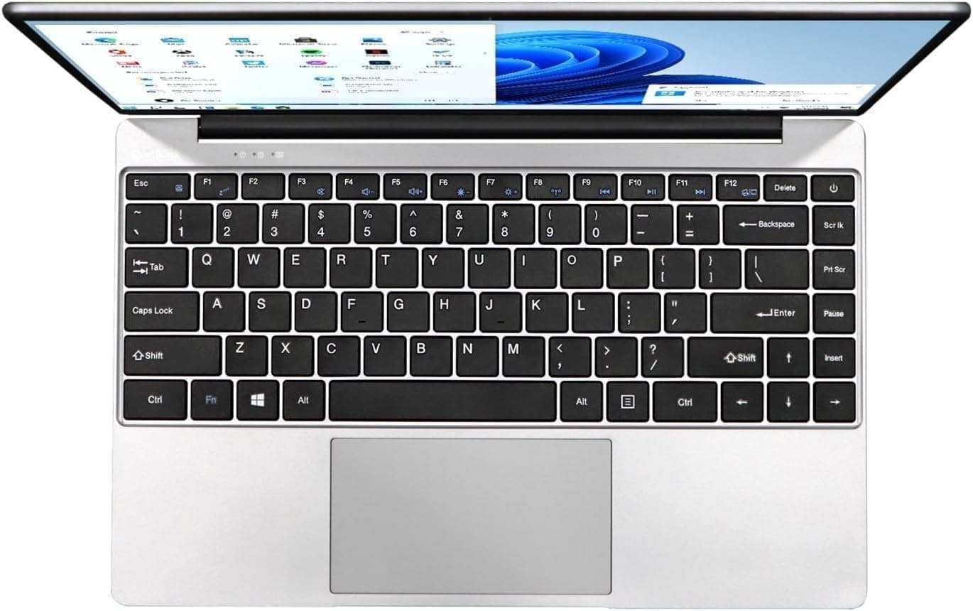 FUNYET Laptop Computer, Gaming Laptops 2026, 14 Inch Lap Top PC Windows 11 Pro, 16GB RAM 512GB SSD, Intel N5095 Processor(up to 2.9 GHz), Office 365, for Business and Students, 2-Year Warranty, view 6