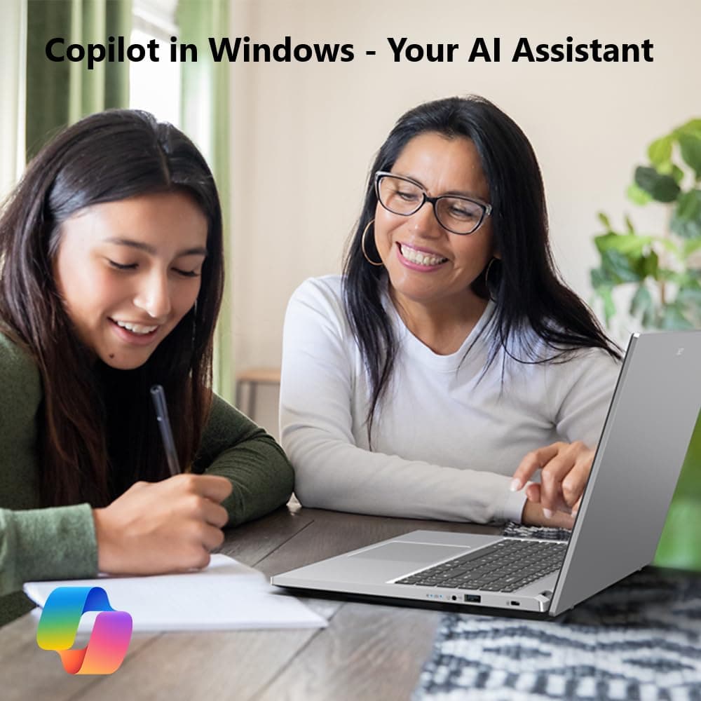 Acer Aspire Go 15 AI Ready Laptop | 15.6" FHD (1920 x 1080) IPS Display | AMD Ryzen 7 7730U | AMD Radeon Graphics | 16GB DDR4 | 512GB PCIe Gen4 SSD | Wi-Fi 6 | Windows 11 Home | AG15-42P-R9FW, view 12