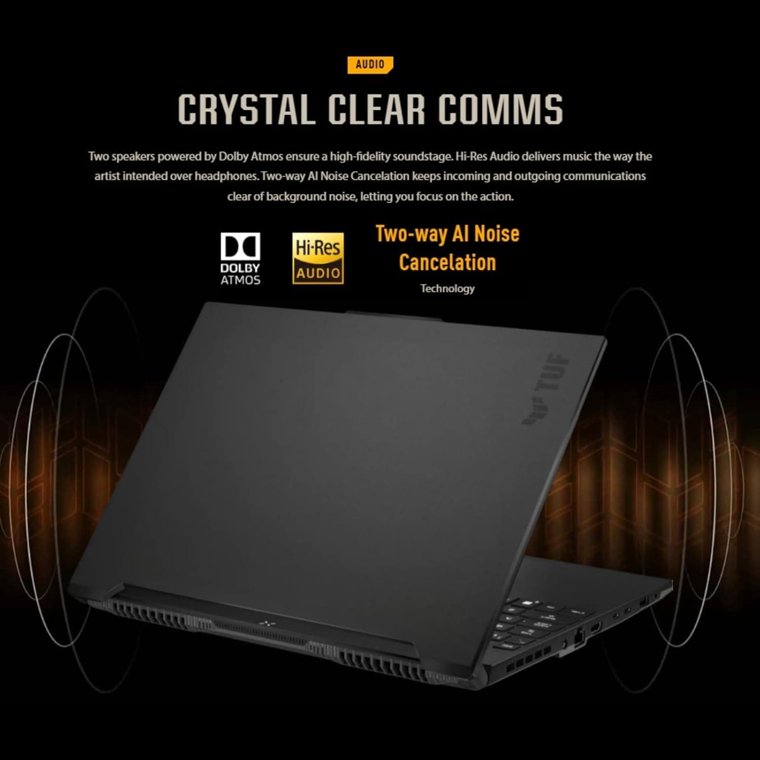 ASUS TUF Gaming A16 Laptop 16" FHD+ 165Hz 7ms 100% sRGB AMD Octa-core Ryzen 7 7735HS 16GB RAM 512GB SSD Radeon RX 7700S 8GB (>RTX4060) Backlit Type-C USB4 Fast Charging Win11 ICP Accessory, view 8