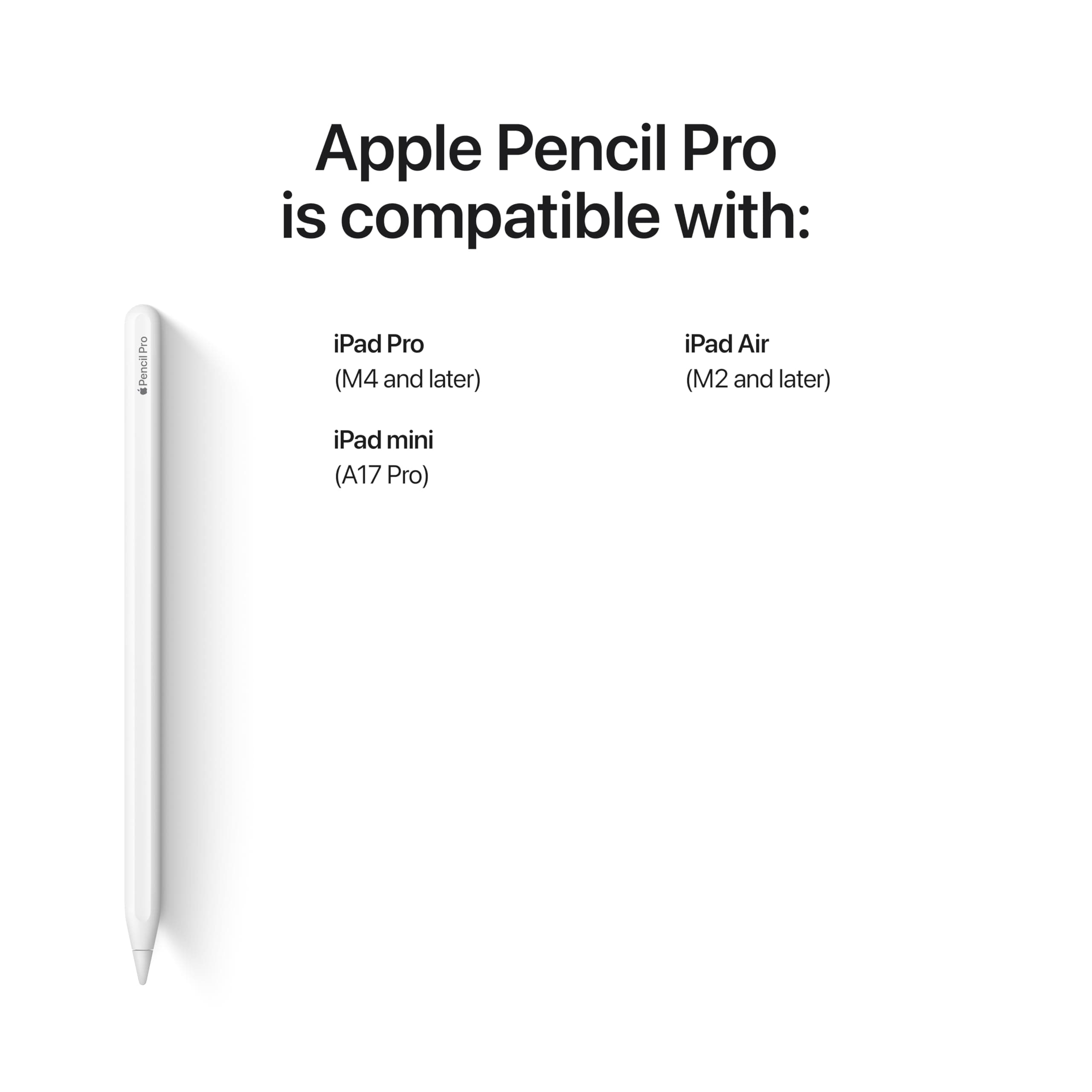 Apple Pencil Pro: Latest Model - Device Compatibility Check Required, view 3