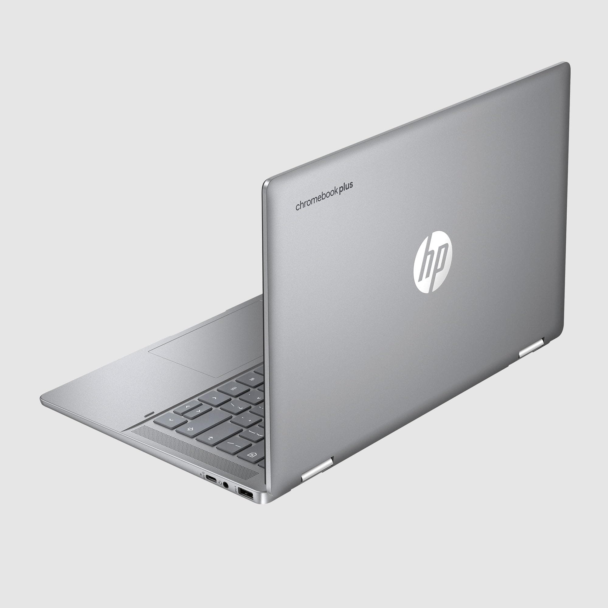 HP Chromebook Plus x360 14 inch Laptop, FHD Touchscreen, Intel Core i3-N305, 8 GB RAM, 128 GB UFS, Intel UHD Graphics, Chrome OS, 14b-cd0010nr (2024), view 9