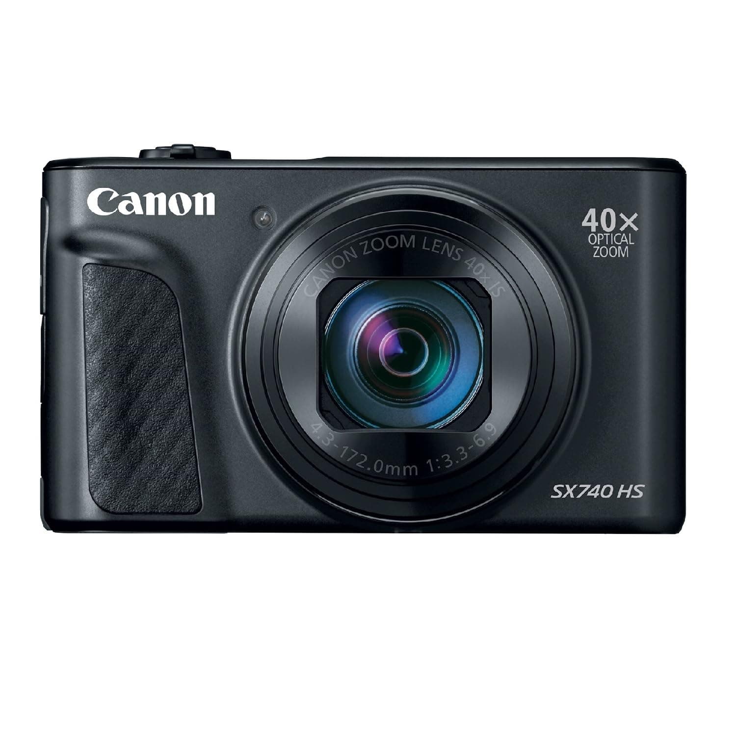 Canon Powershot SX740 HS Digital Camera (Black), view 6