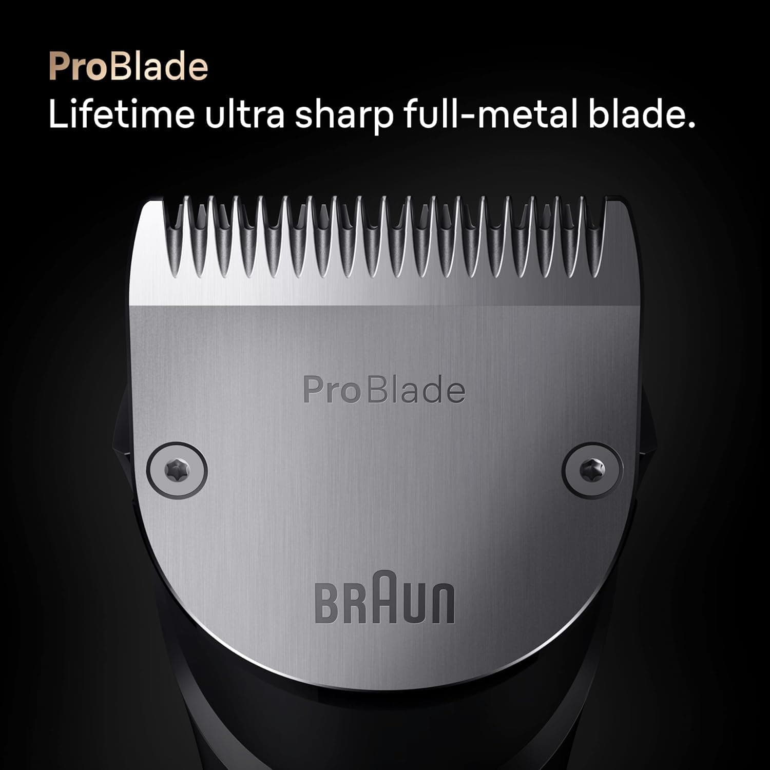Braun All-in-One Series 9 PRO Men's Electric Beard Trimmer, Hair Clipper, Shaver & Razor for Face, Hair & Body, AIO 9570 with Gillette Labs Razor, Cordless, view 4