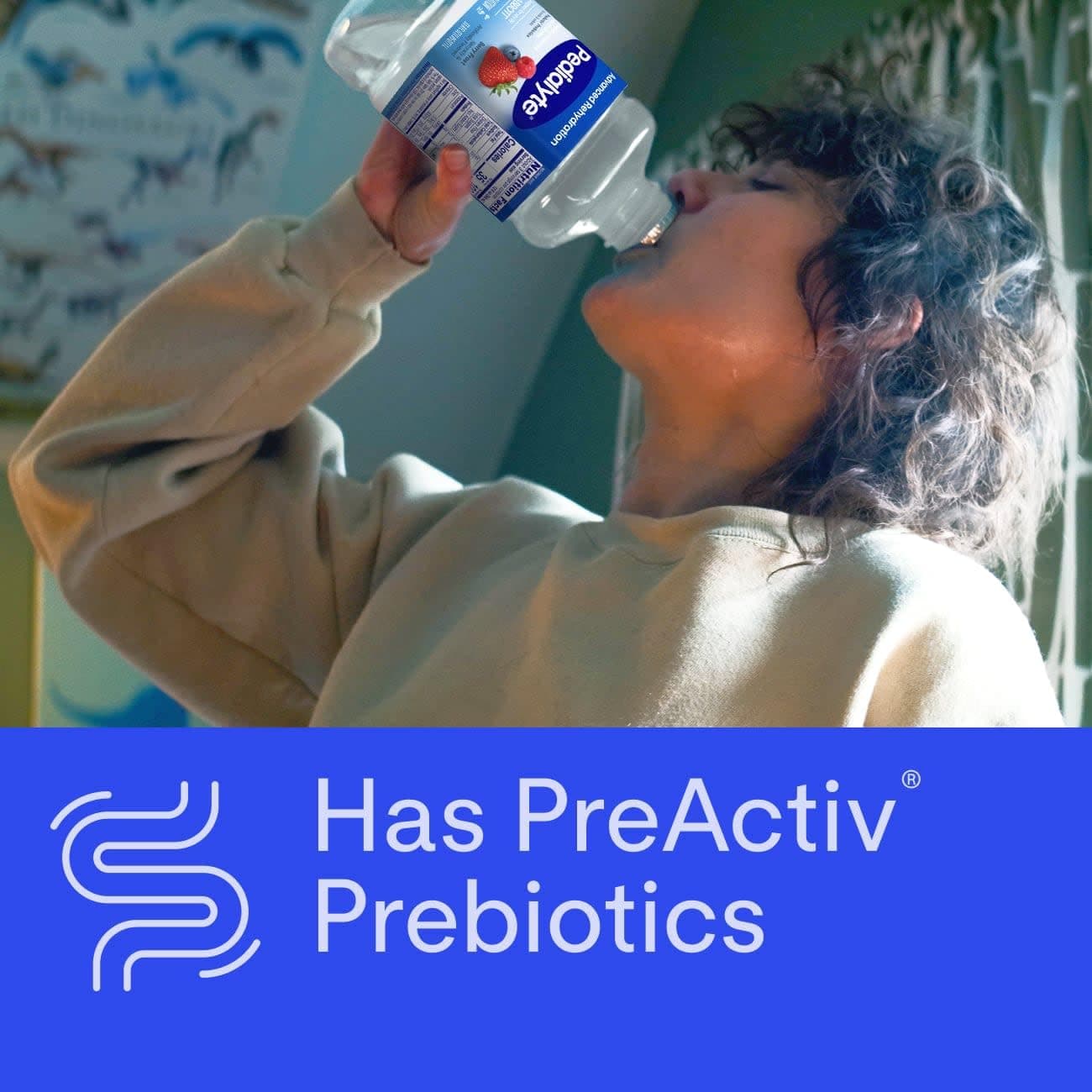 Pedialyte AdvancedCare Plus Electrolyte Drink, Berry Frost, 1 Liter, view 9