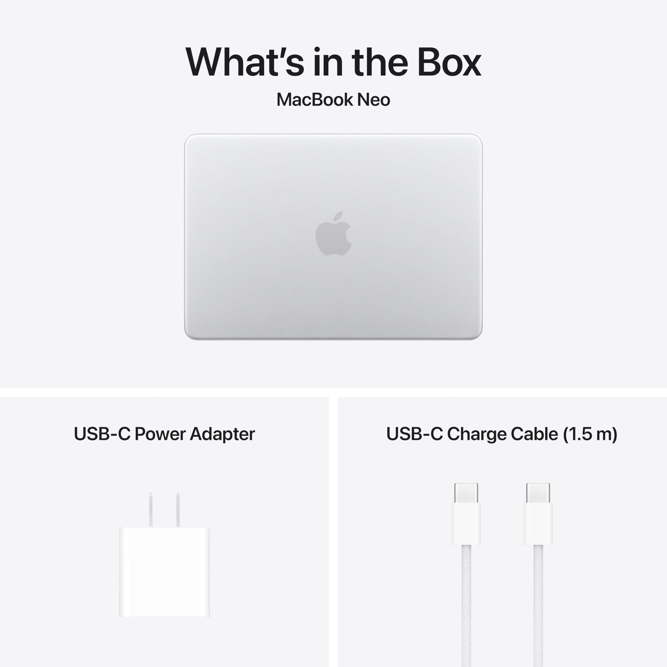 Apple 2026 MacBook Neo 13-inch Laptop with A18 Pro chip: Built for AI and Apple Intelligence, Liquid Retina Display, 8GB Unified Memory, 256GB SSD Storage, 1080p FaceTime HD Camera; Silver, view 7