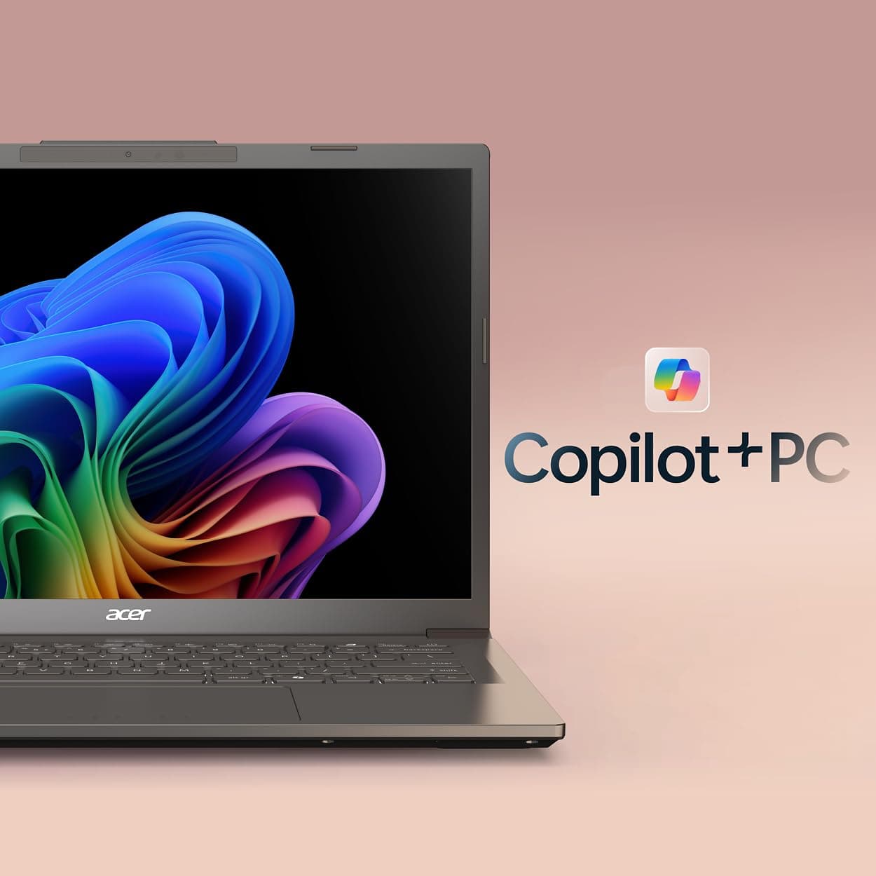 Acer Aspire 14 AI Copilot+ PC | 14" WUXGA Display | Intel Core Ultra 5 Processor 226V | NPU: Up to 40 Tops - GPU: Up to 53 Tops | Intel ARC 130V | 16GB LPDDR5X | 512GB SSD | Wi-Fi 6E | A14-52M-51S1, view 5