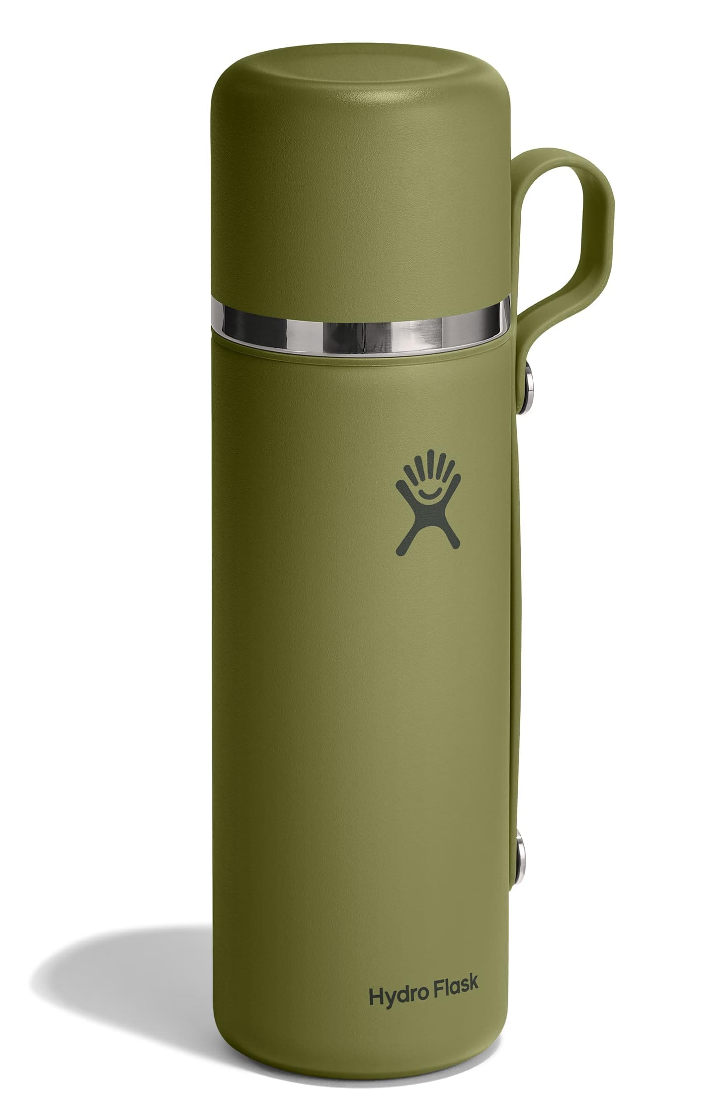Hydro Flask Hot Flask & Cup – Insulated Stainless Steel, Hot Drink Travel Container for Coffee, Tea, & Soup 28 Oz Palmer Green, view 2