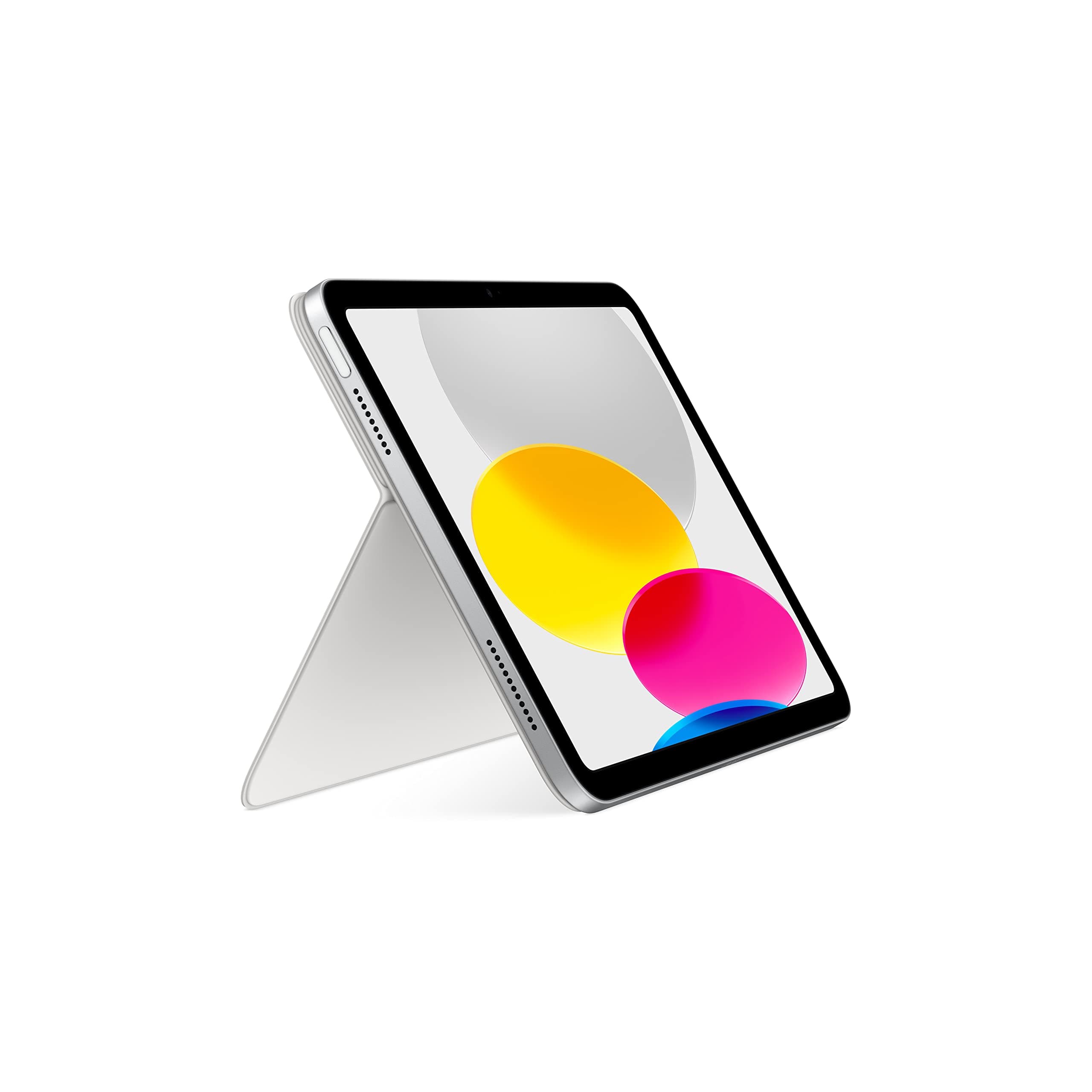 Apple Magic Keyboard Folio: iPad Keyboard and case for iPad (A16 and 10th Generation), Detachable Two-Piece Design that attaches magnetically, Built-in trackpad, US English – White, view 6