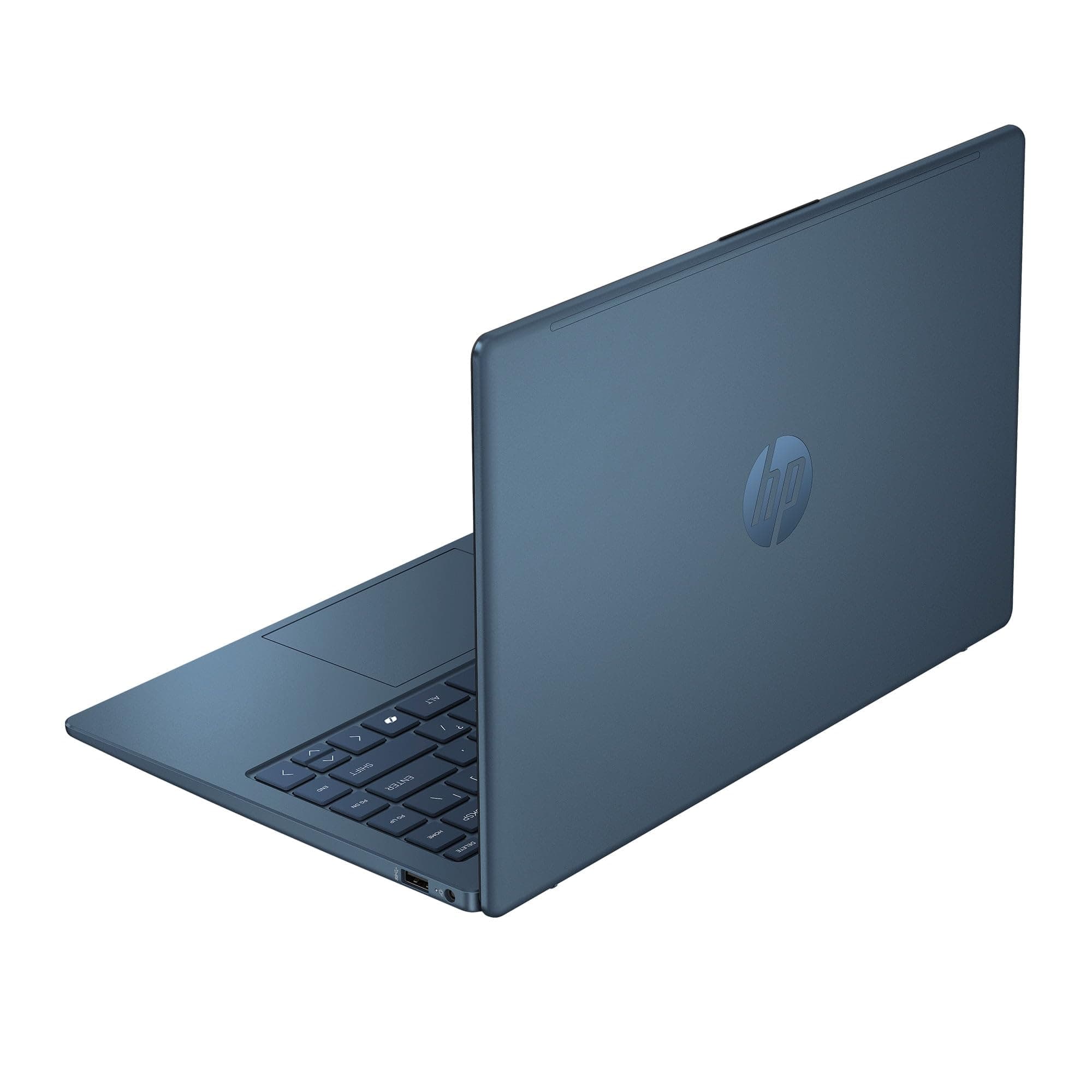 HP 14" Business Laptop Computer with 1-Year Office 365, Intel Quad-Core N150 Processor, 640GB Storage (128GB UFS+512GB Docking Set), 16GB RAM, Windows 11 Home, Waterfall Blue, view 6