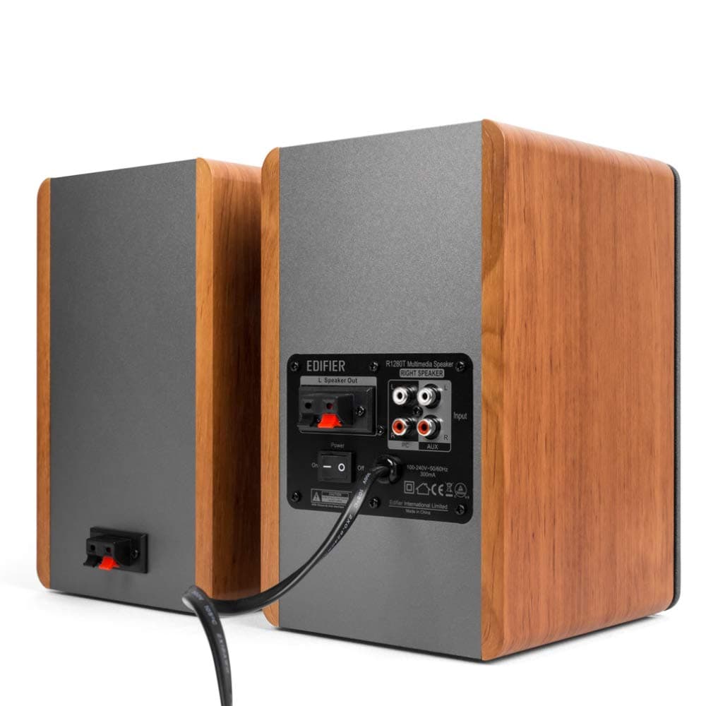 Edifier R1280T Powered Bookshelf Speakers -2.0 Near Field Studio Monitor, view 2