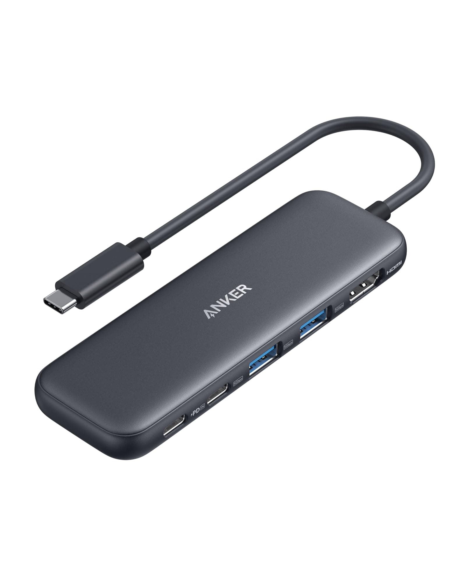 Anker USB C Hub, 5-in-1 USBC to HDMI Splitter with 4K Display, view 8