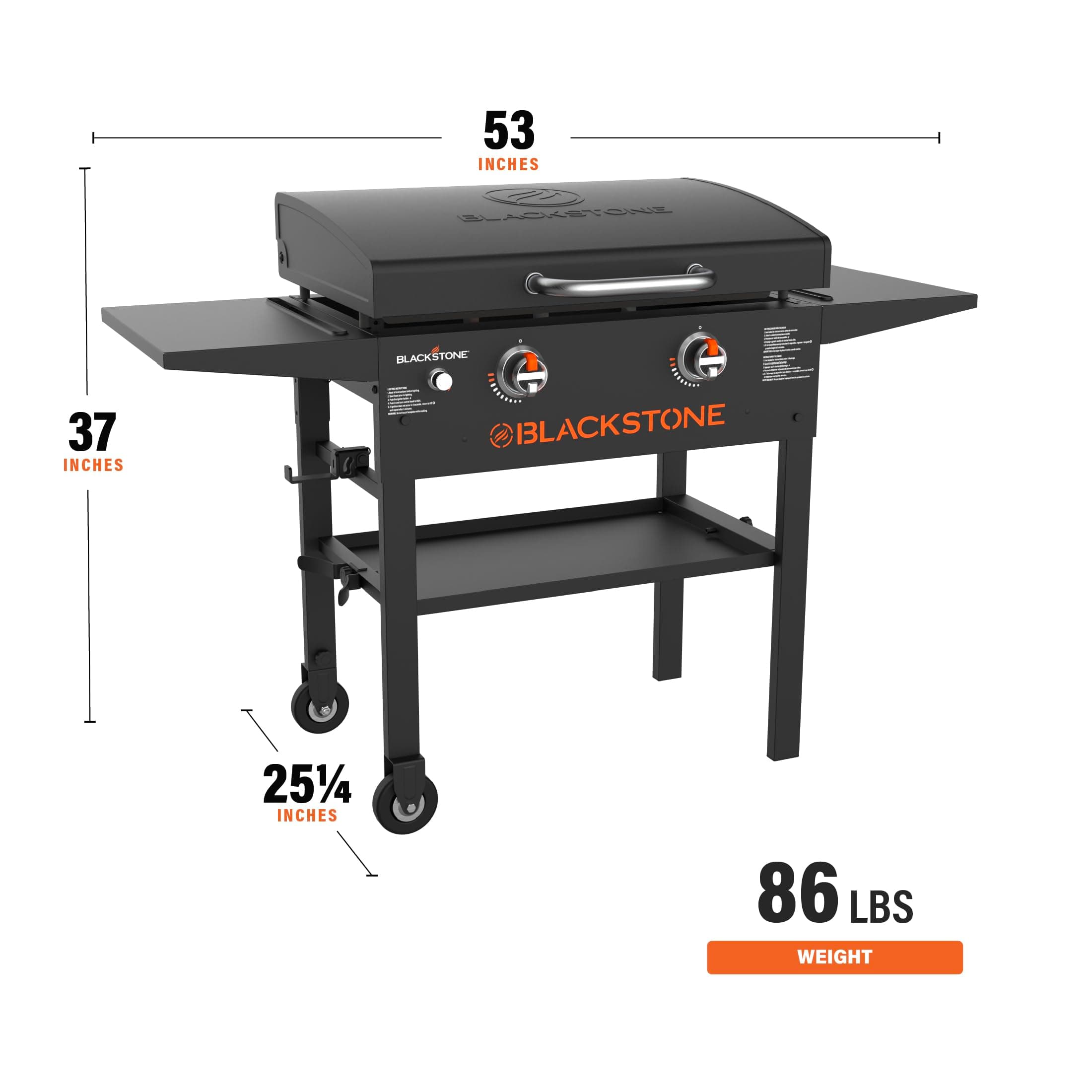 Blackstone® 1883 Original 28" Omnivore Griddle with Hood, Black, view 3