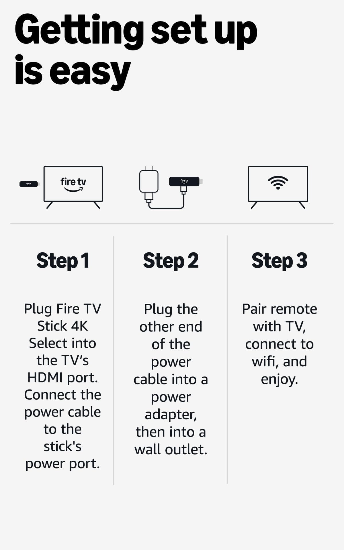 Amazon Fire TV Stick 4K Select (newest model), start streaming in 4K, AI-powered search, and free & live TV, find shows faster with Alexa+, view 6