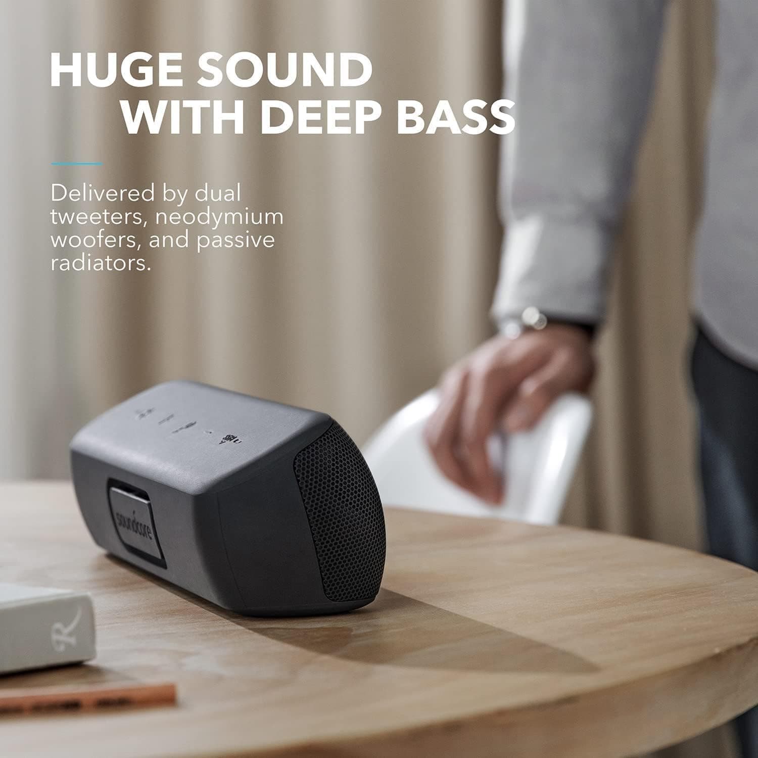 Soundcore Motion+ Bluetooth Speaker with Hi-Res 30W Audio, view 3