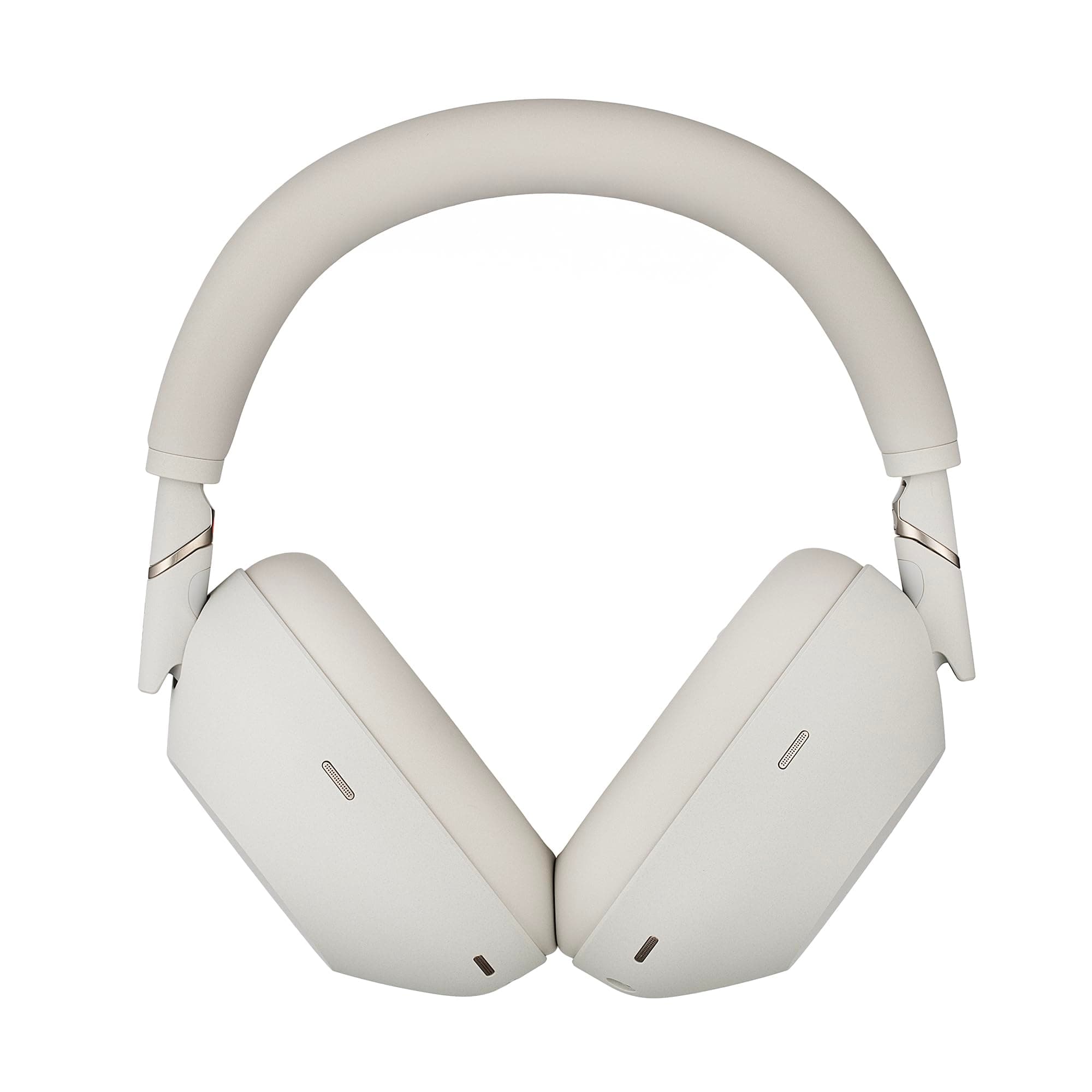 Sony WH-1000XM6 Wireless Noise Canceling Headphones (Silver) Foldable Over-Ear Bluetooth Headset | Hi-Res Audio, 30-Hour Battery, LDAC, Multipoint with USB Wall Adapter and Microfiber Cleaning Cloth, view 2