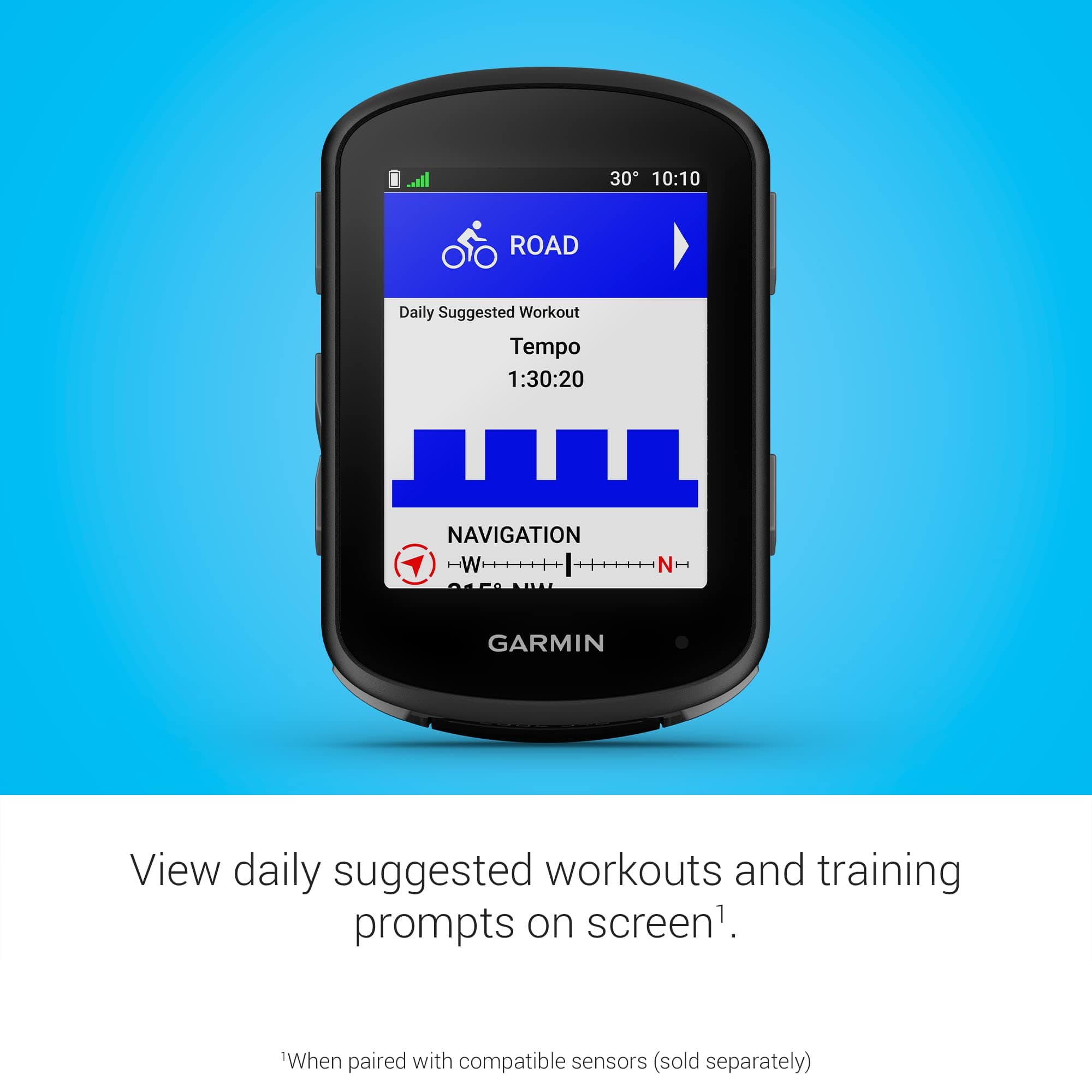 Garmin Edge 540, Compact GPS Cycling Computer, view 4